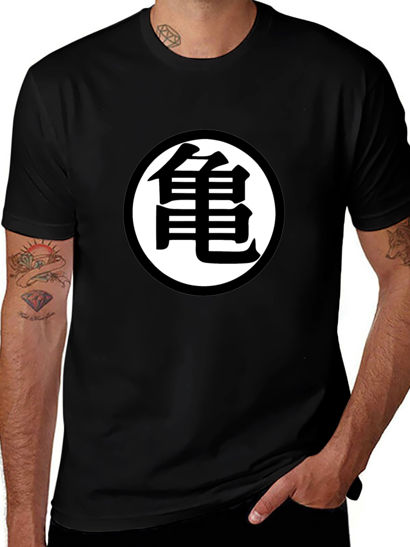 Dragon Ball Z Kanji Symbol Black T-Shirt