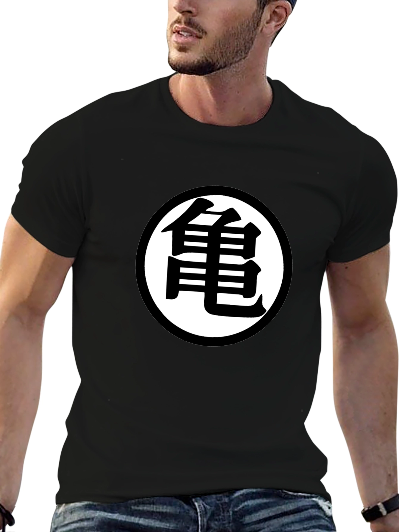 Dragon Ball Z Kanji Symbol Black T-Shirt
