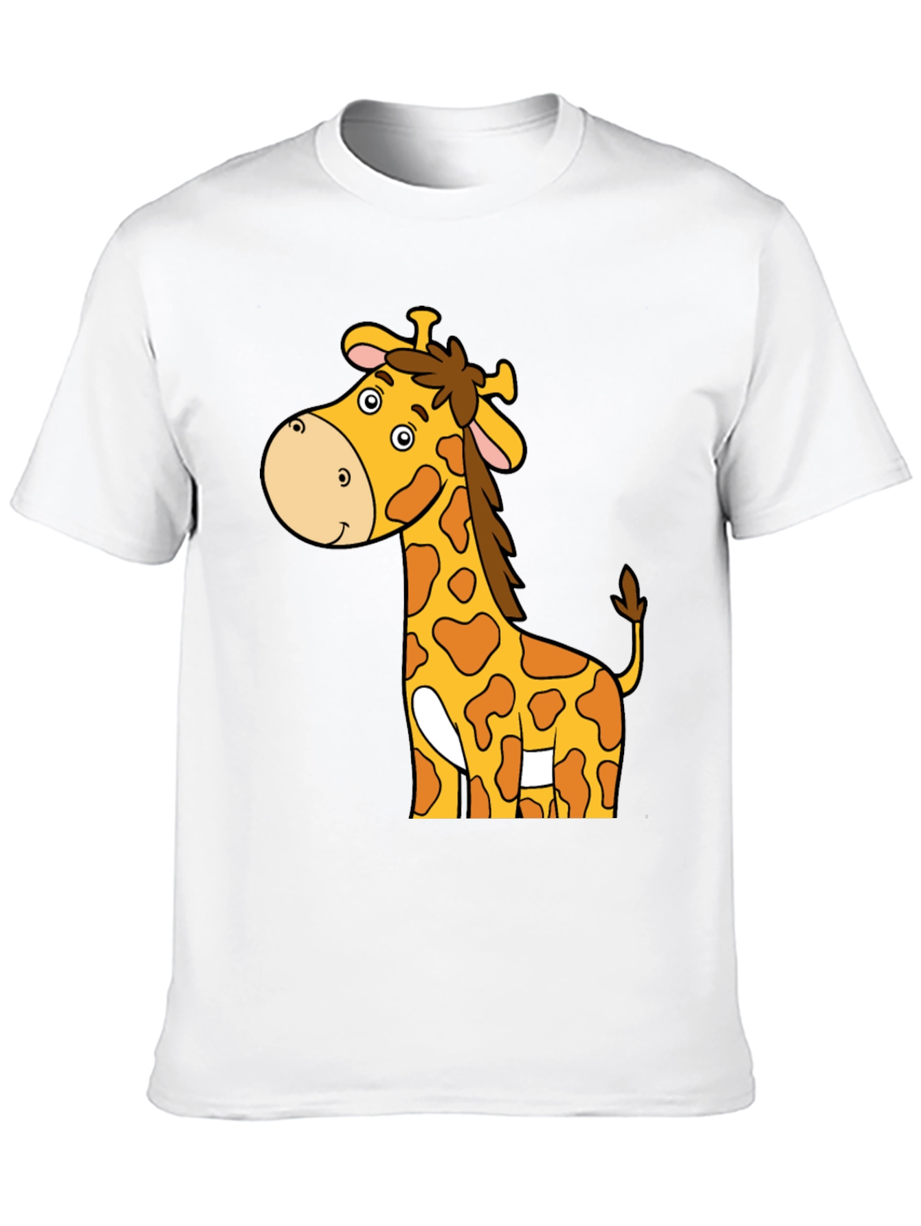 Cute Giraffe Graphic T-Shirt