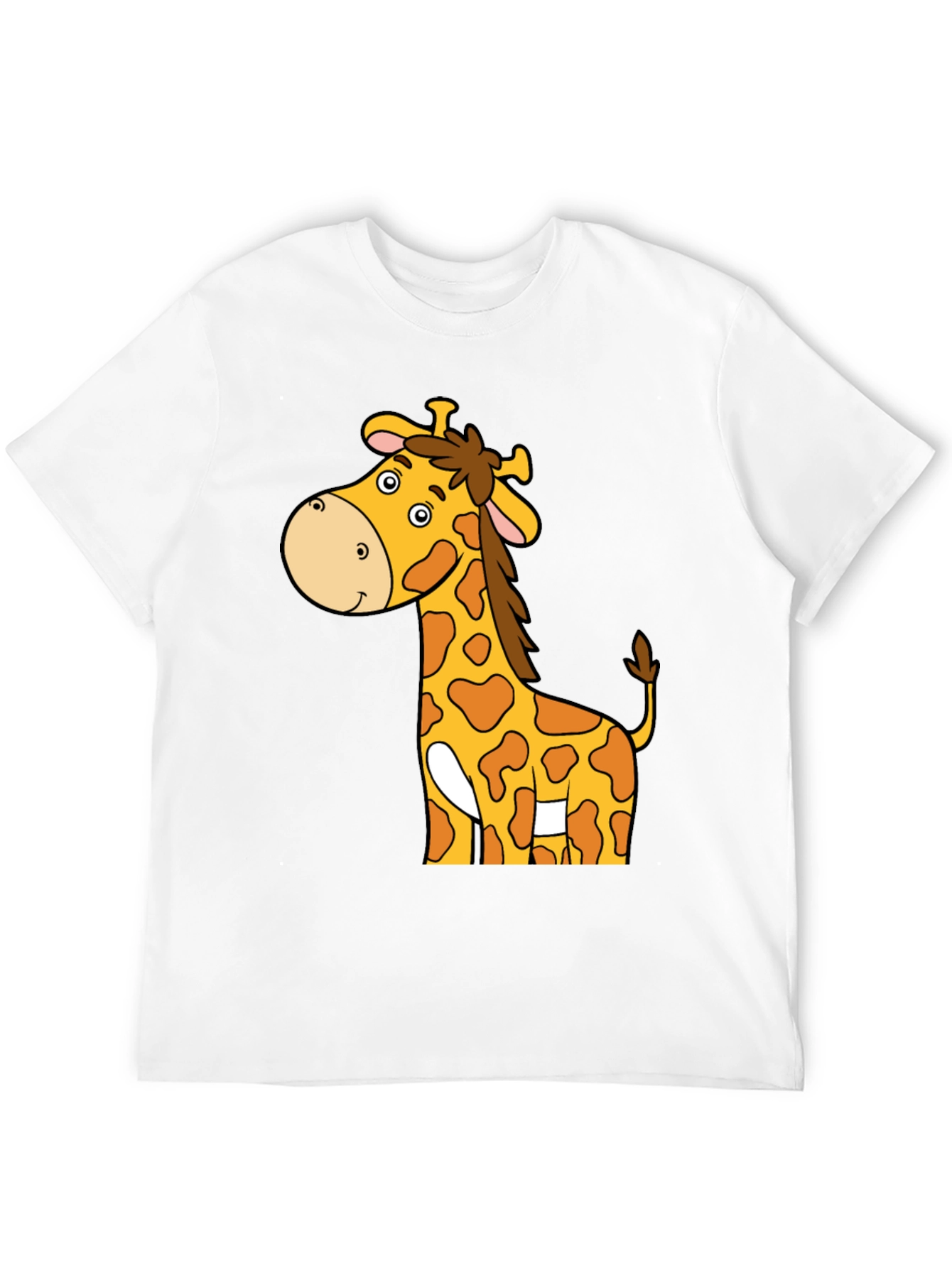 Cute Giraffe Graphic T-Shirt