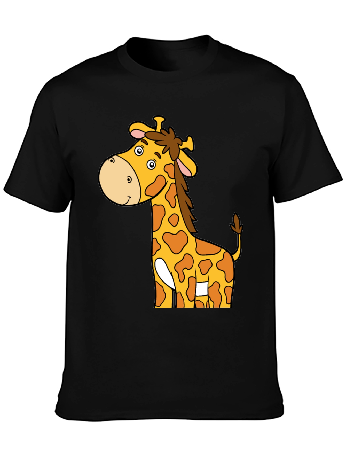Cute Giraffe Graphic T-Shirt