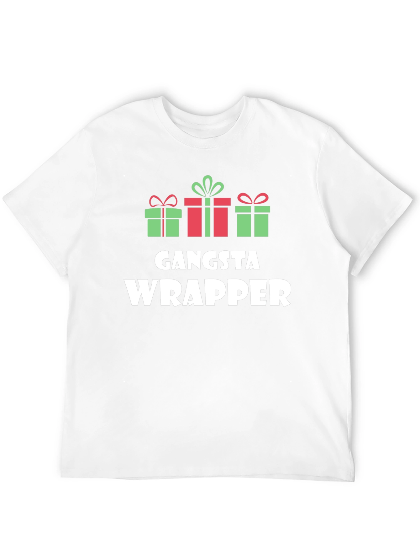 Gangsta Wrapper Christmas Graphic Tee