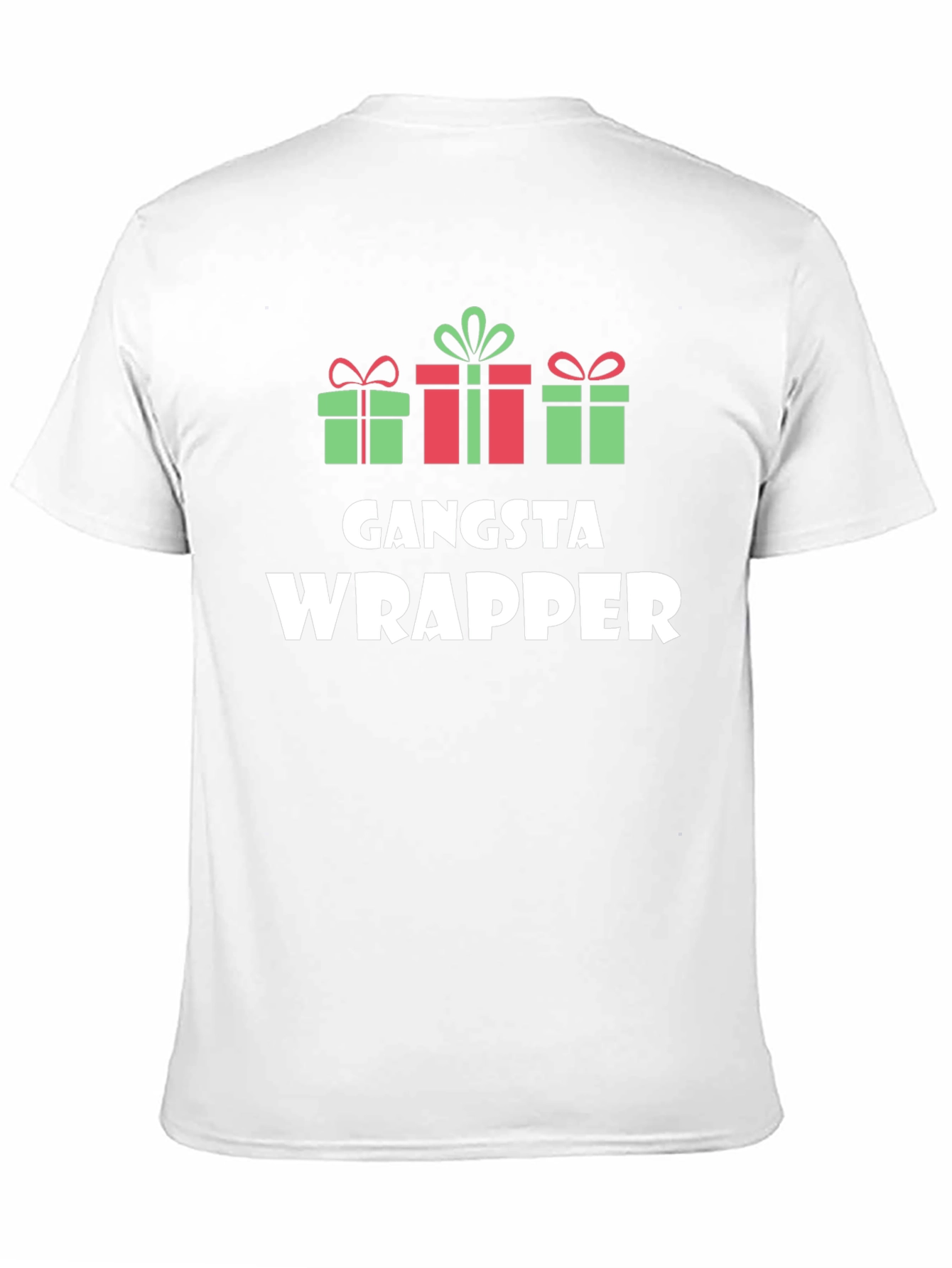 Gangsta Wrapper Christmas Graphic Tee