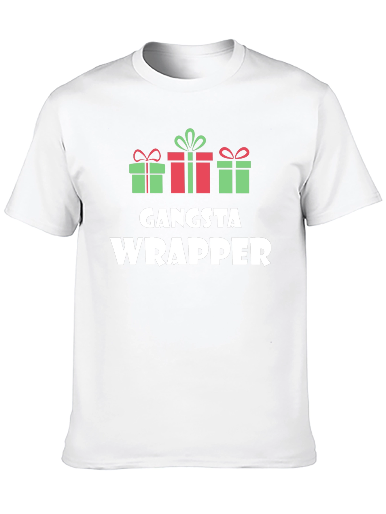 Gangsta Wrapper Christmas Graphic Tee
