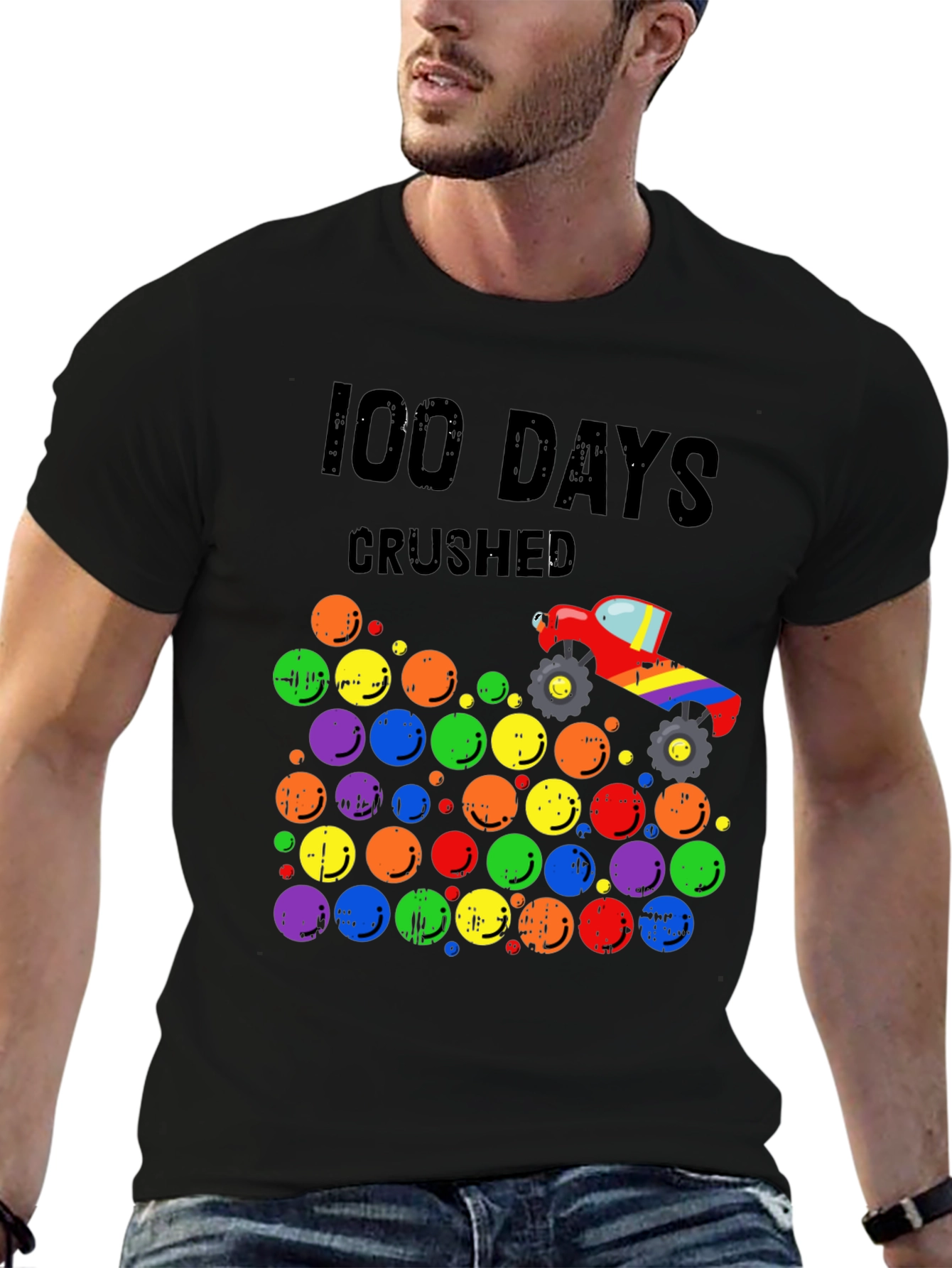 100 Days Crushed T-Shirt