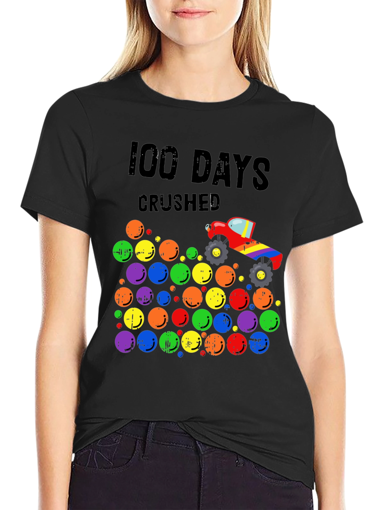 100 Days Crushed T-Shirt