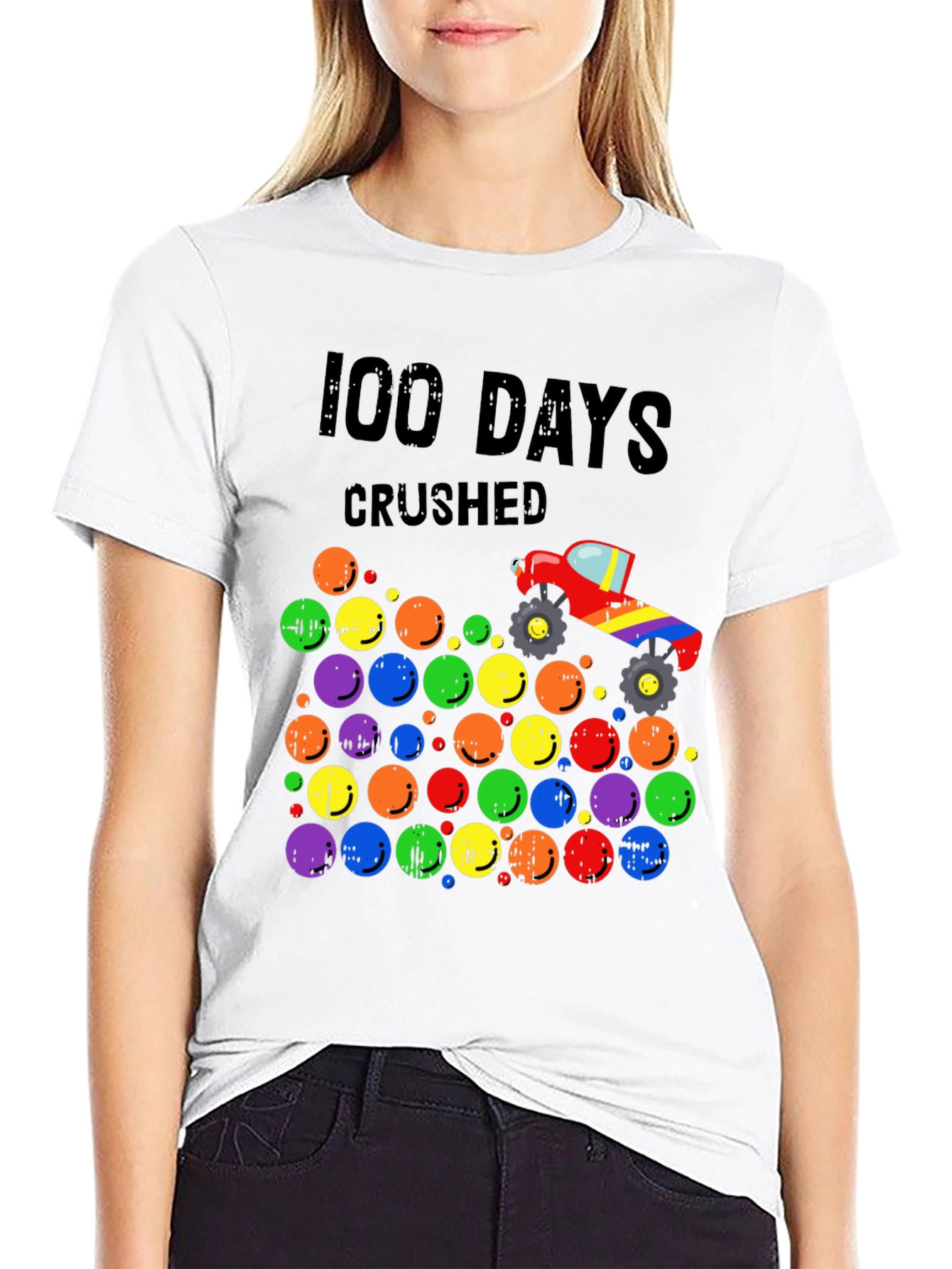 100 Days Crushed T-Shirt