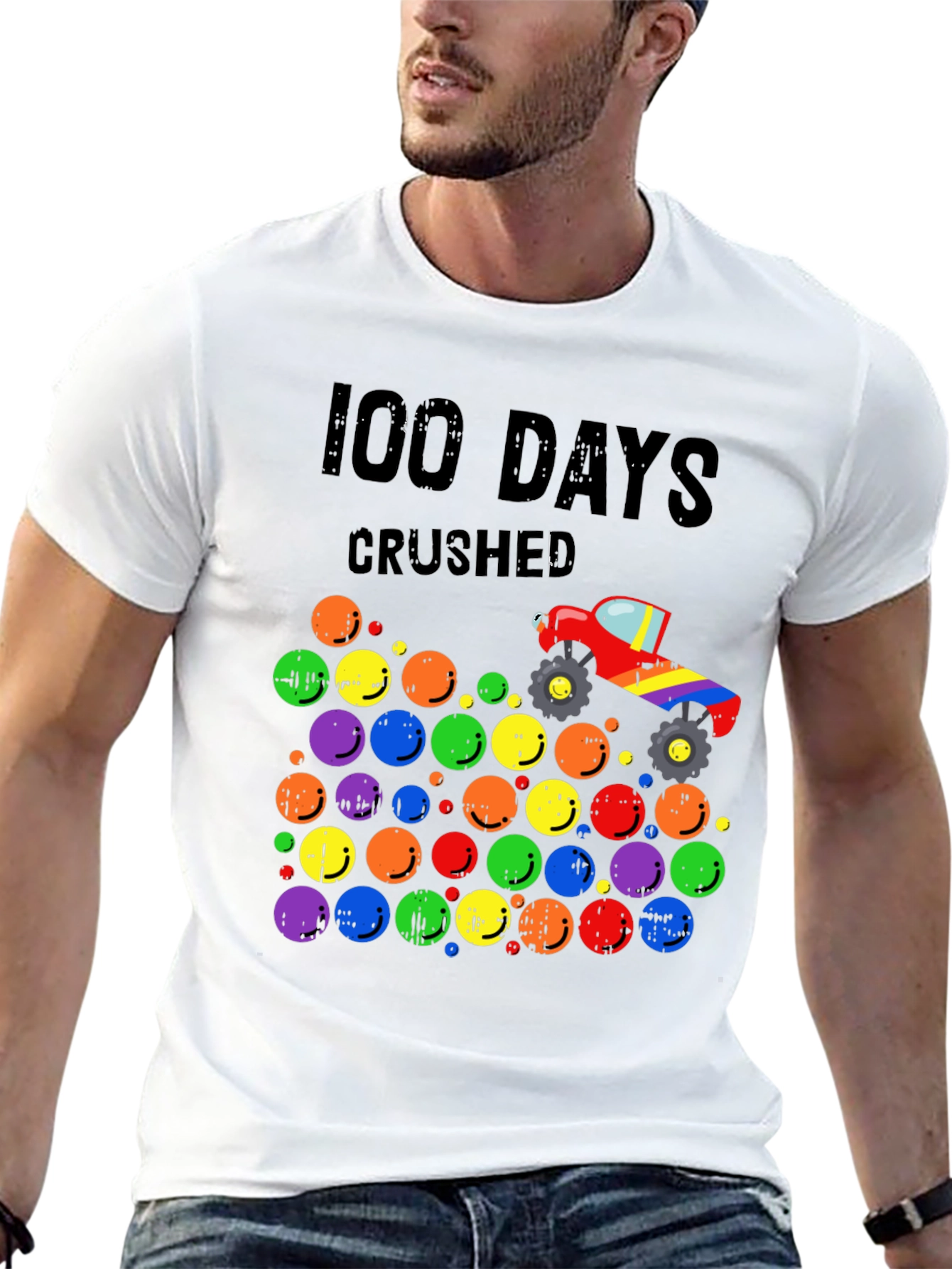 100 Days Crushed T-Shirt