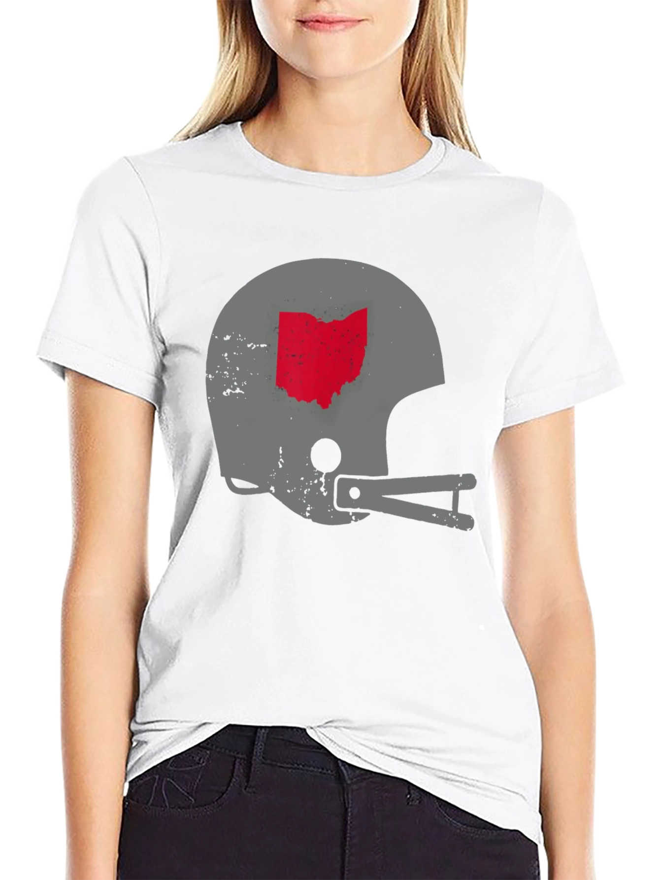 Ohio Football Helmet T-Shirt