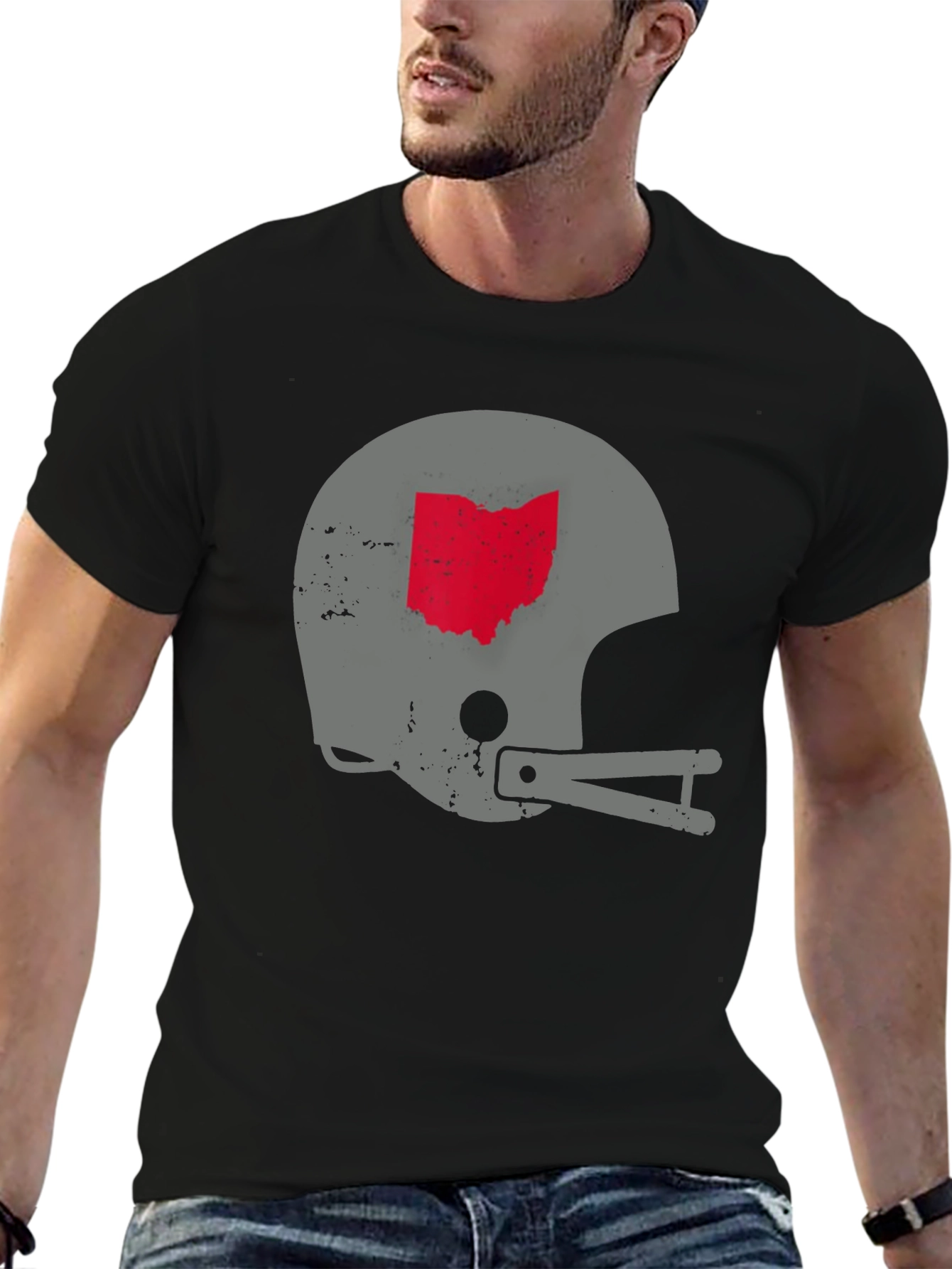 Ohio Football Helmet T-Shirt