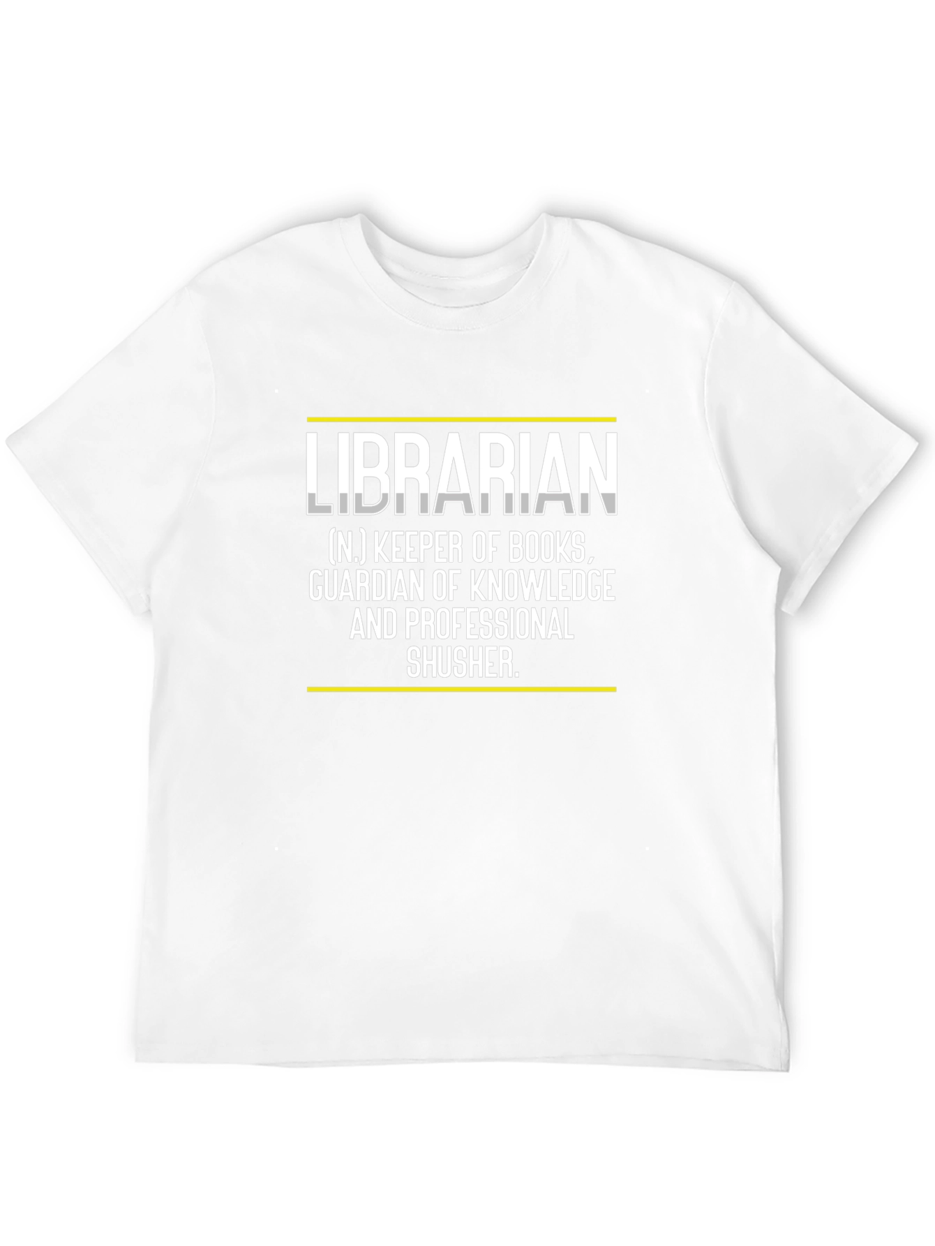 Librarian Definition Black T-Shirt