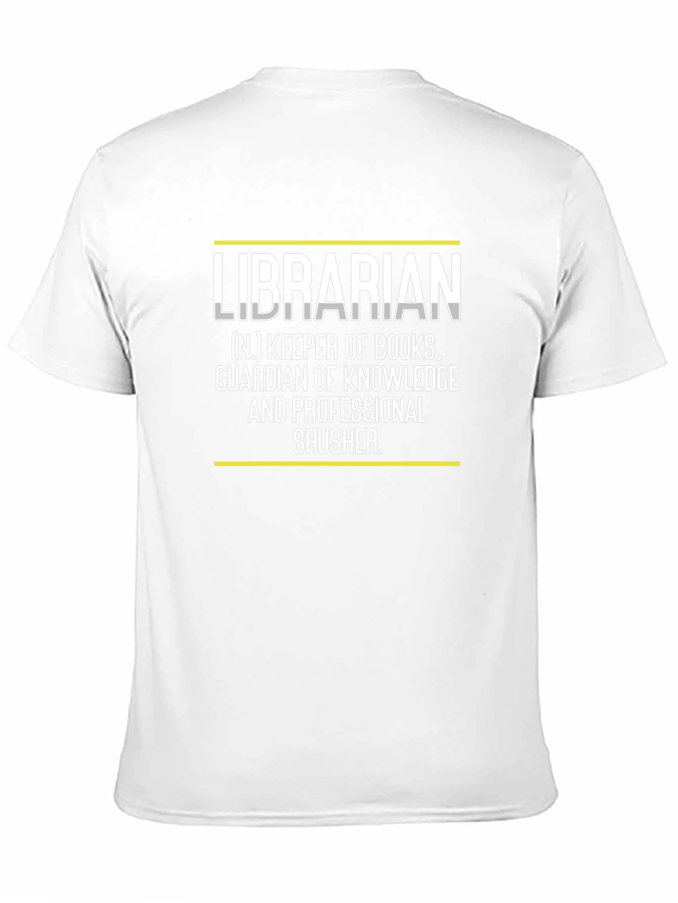 Librarian Definition Black T-Shirt