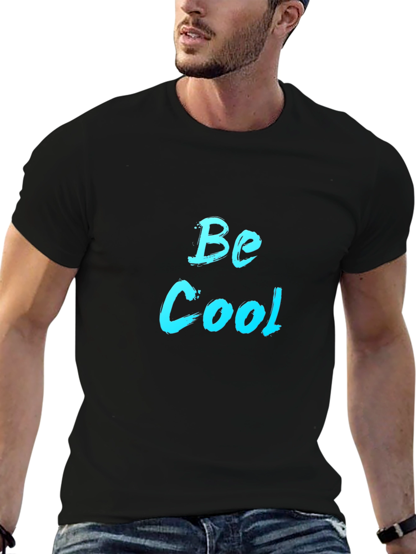 Be Cool Graphic T-Shirt - Black