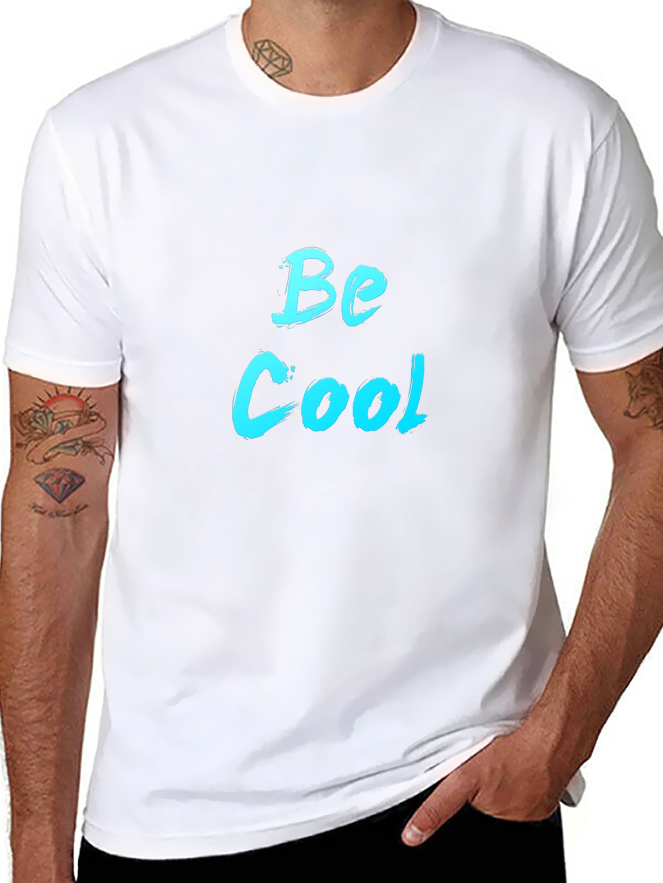 Be Cool Graphic T-Shirt - Black