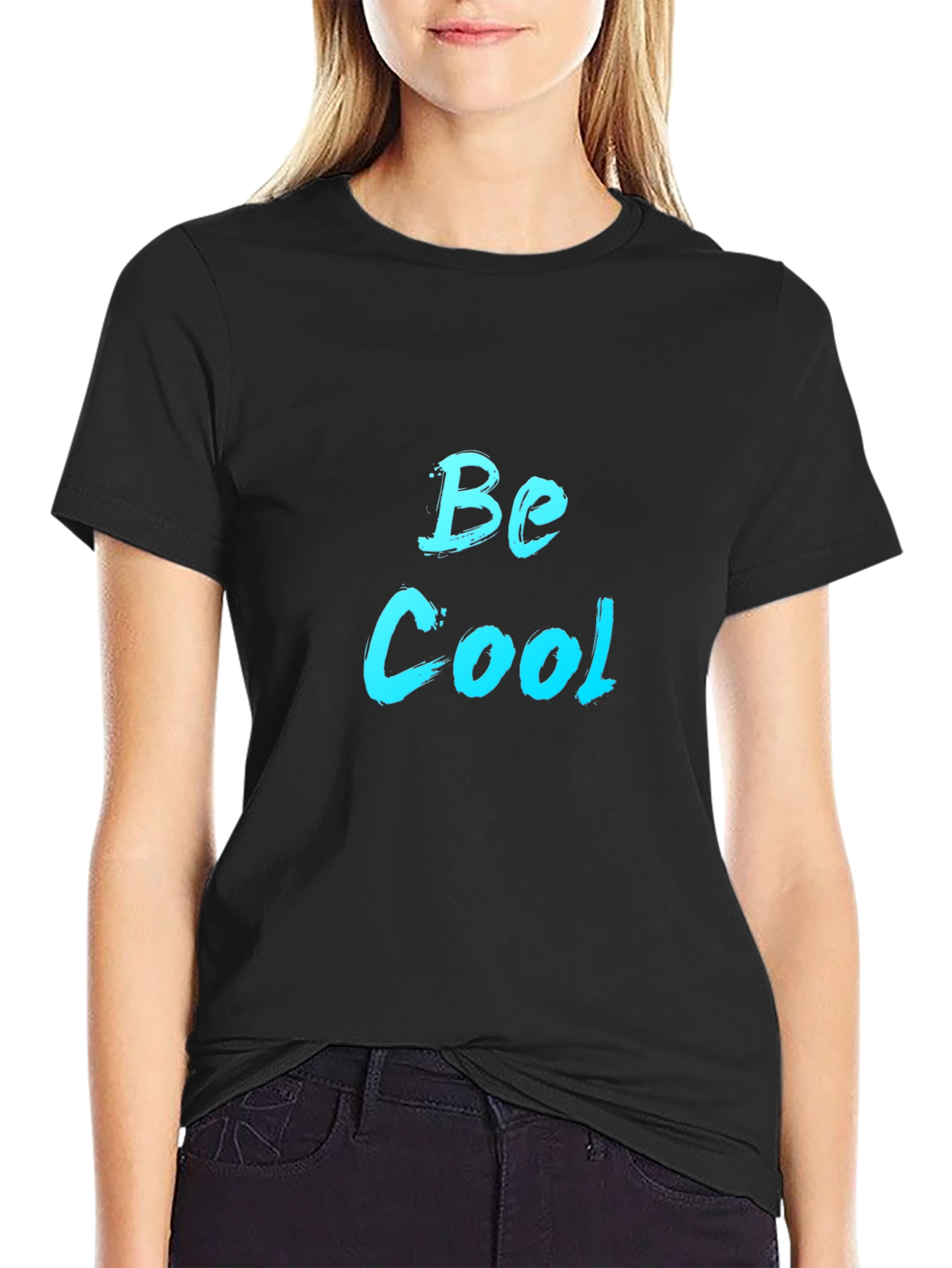 Be Cool Graphic T-Shirt - Black