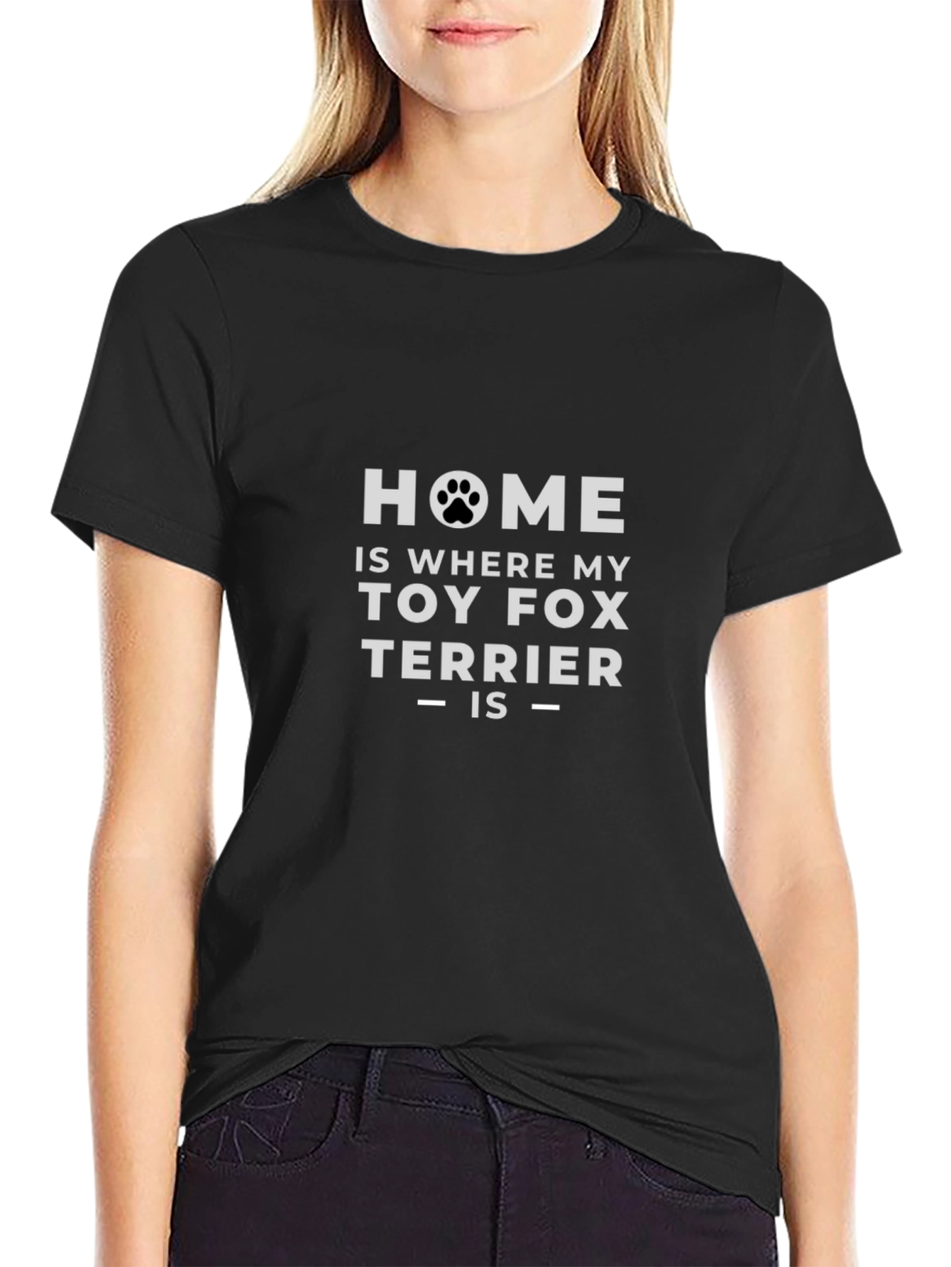 Toy Fox Terrier Home T-Shirt