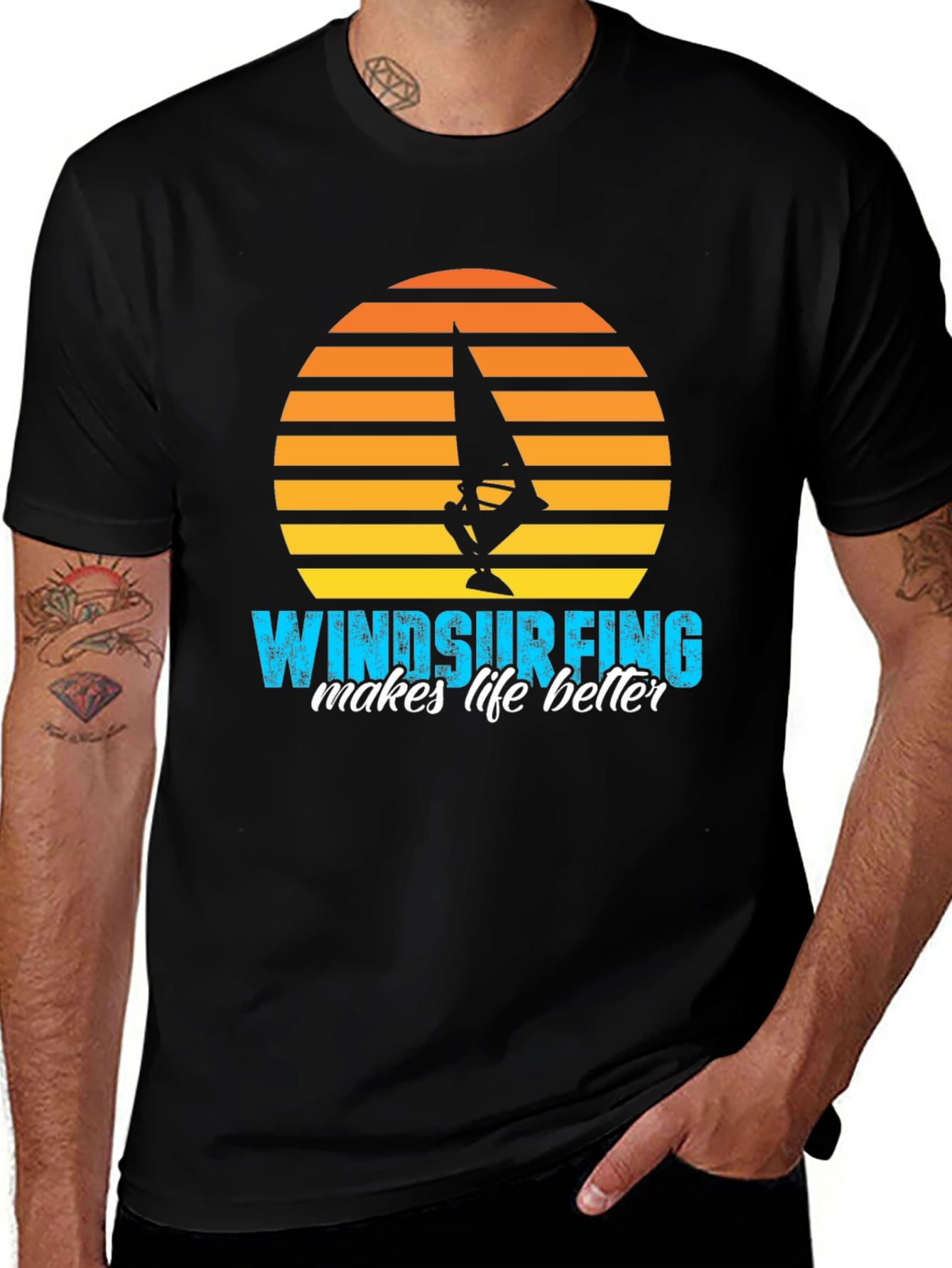 Windsurfing Makes Life Better T-Shirt