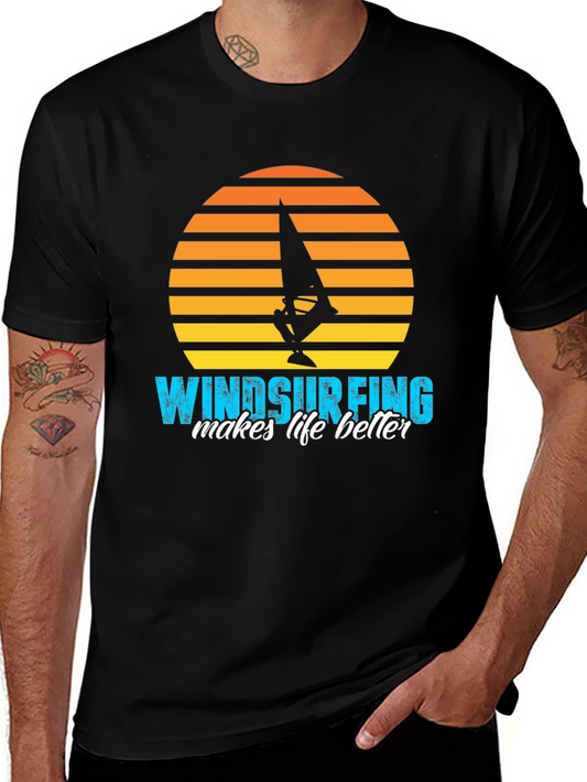 Windsurfing Makes Life Better T-Shirt