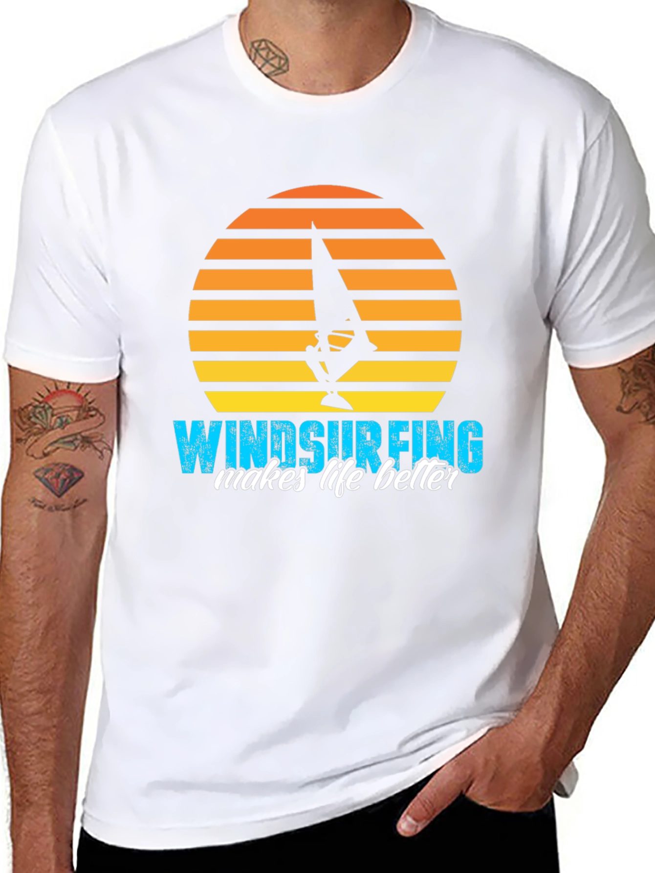 Windsurfing Makes Life Better T-Shirt