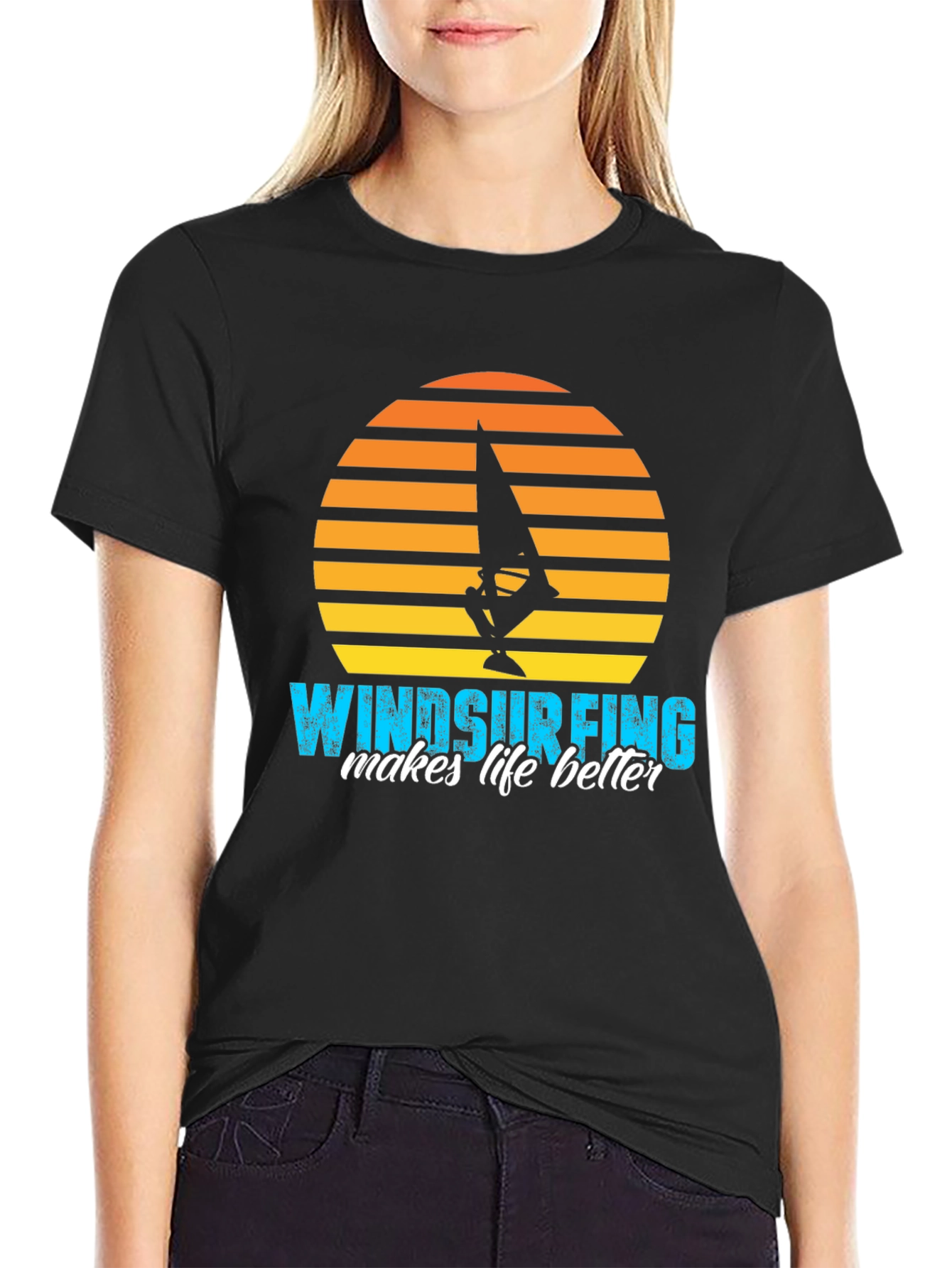 Windsurfing Makes Life Better T-Shirt
