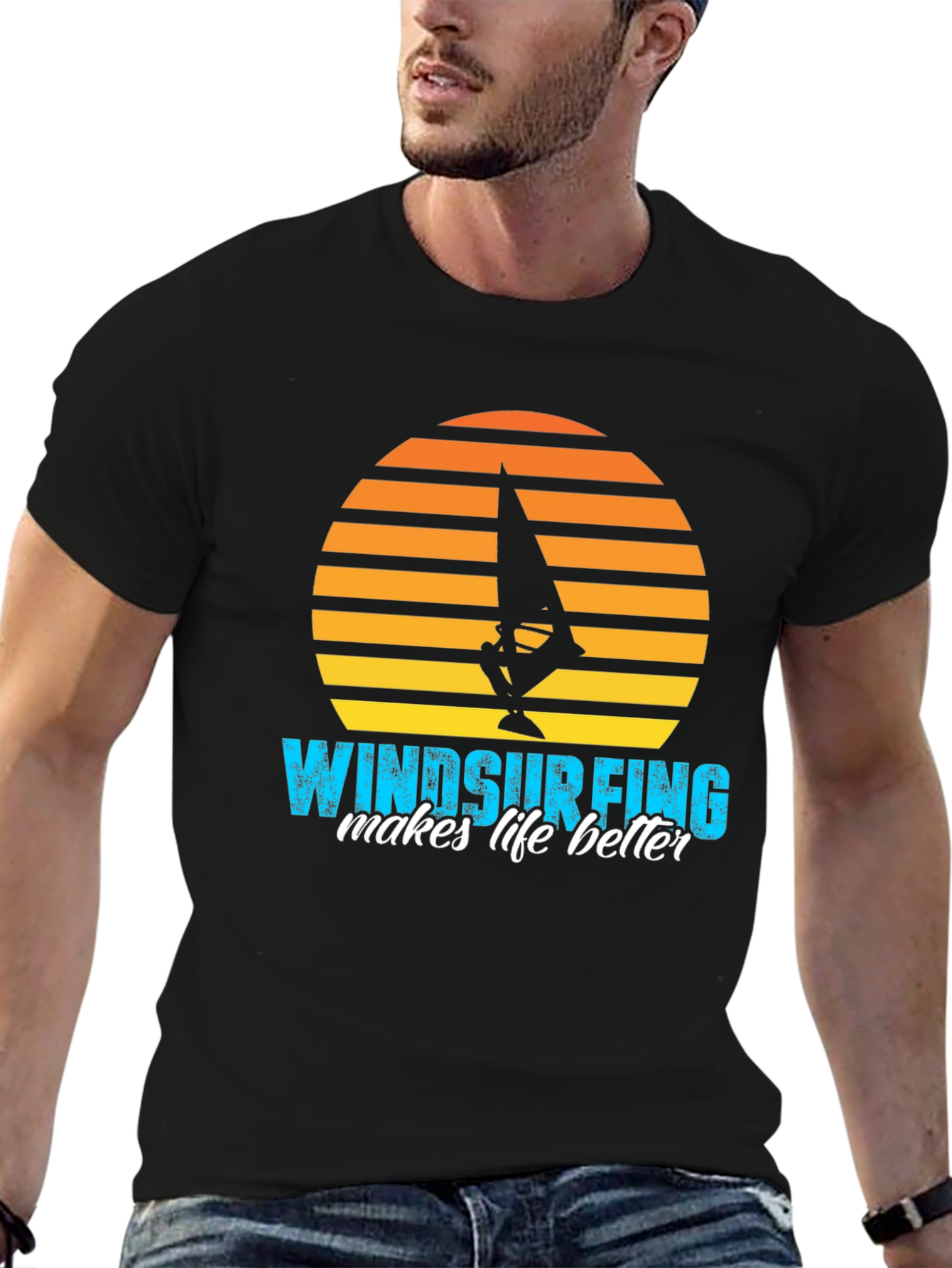 Windsurfing Makes Life Better T-Shirt