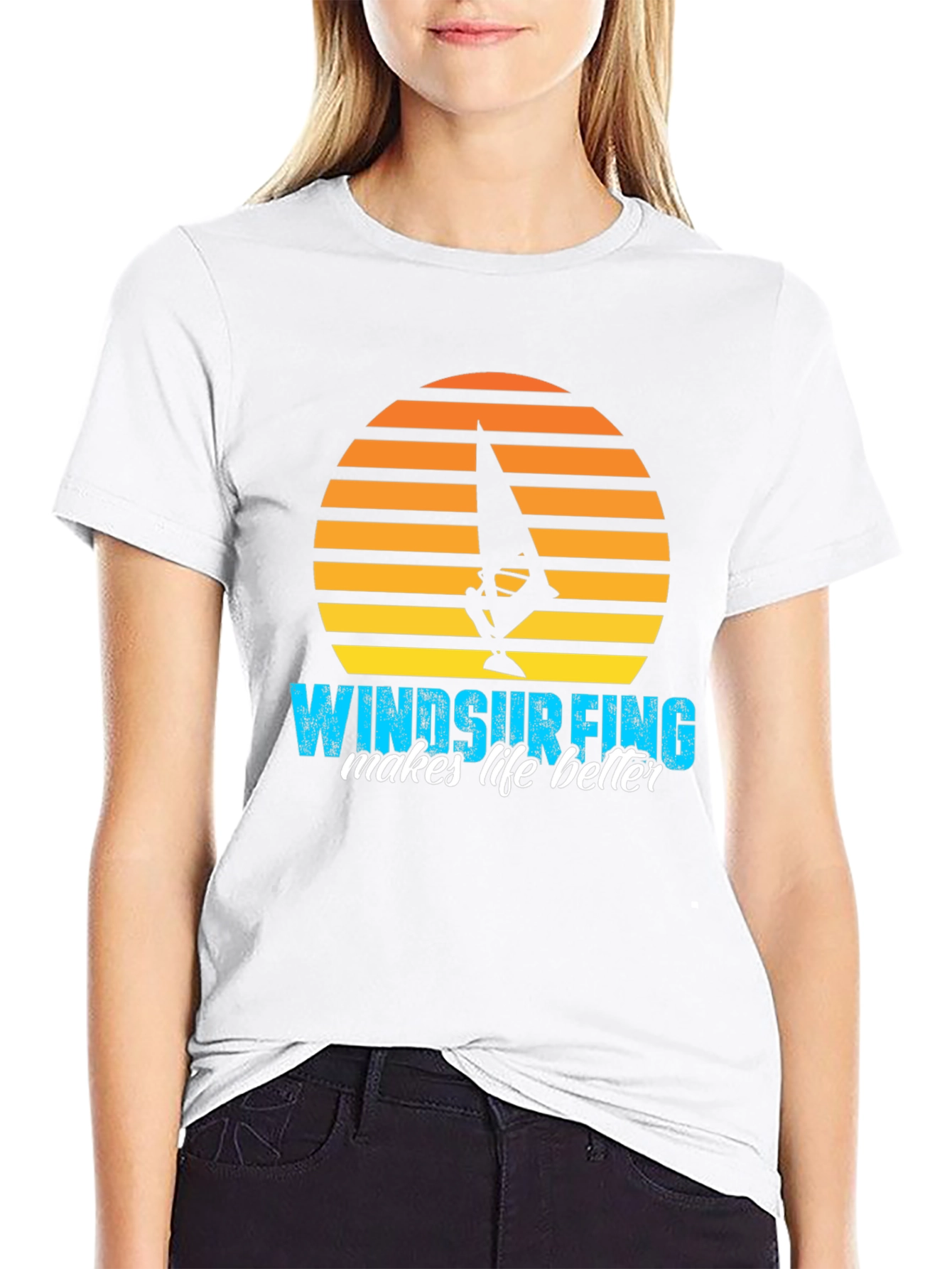 Windsurfing Makes Life Better T-Shirt