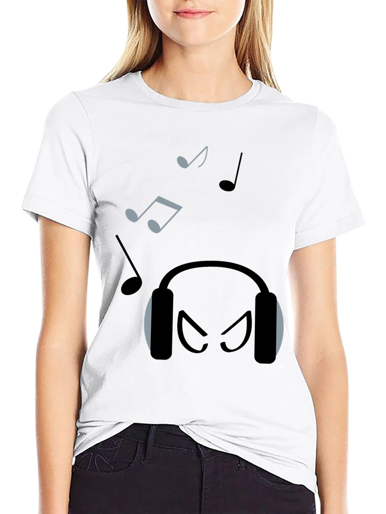 Musical Headphones Graphic Tee