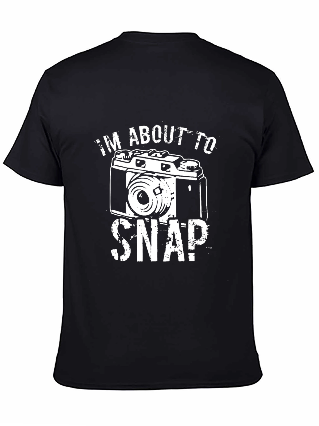 Im About To Snap! Camera Graphic T-Shirt