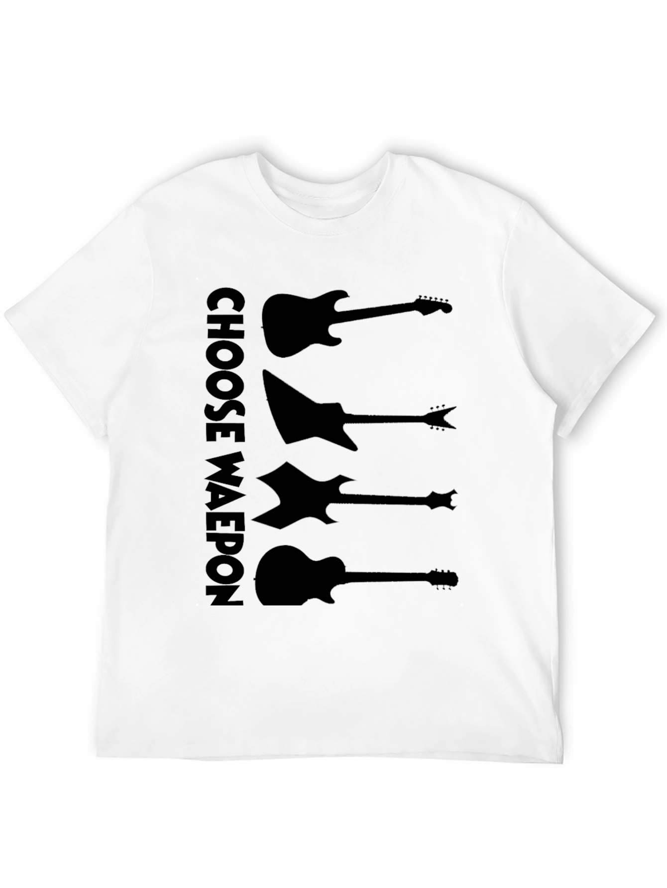 Choose Weapon Guitar T-Shirt