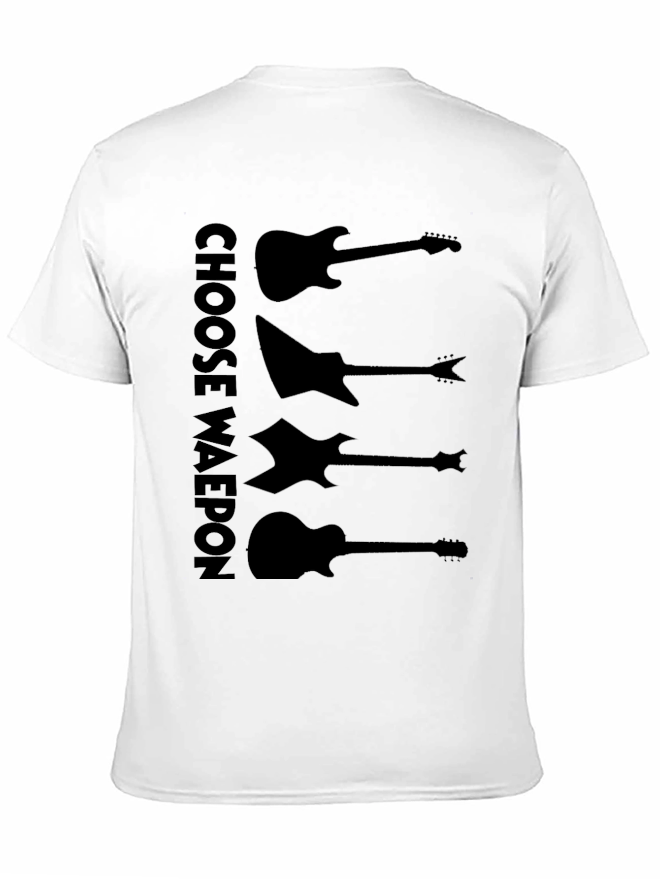 Choose Weapon Guitar T-Shirt