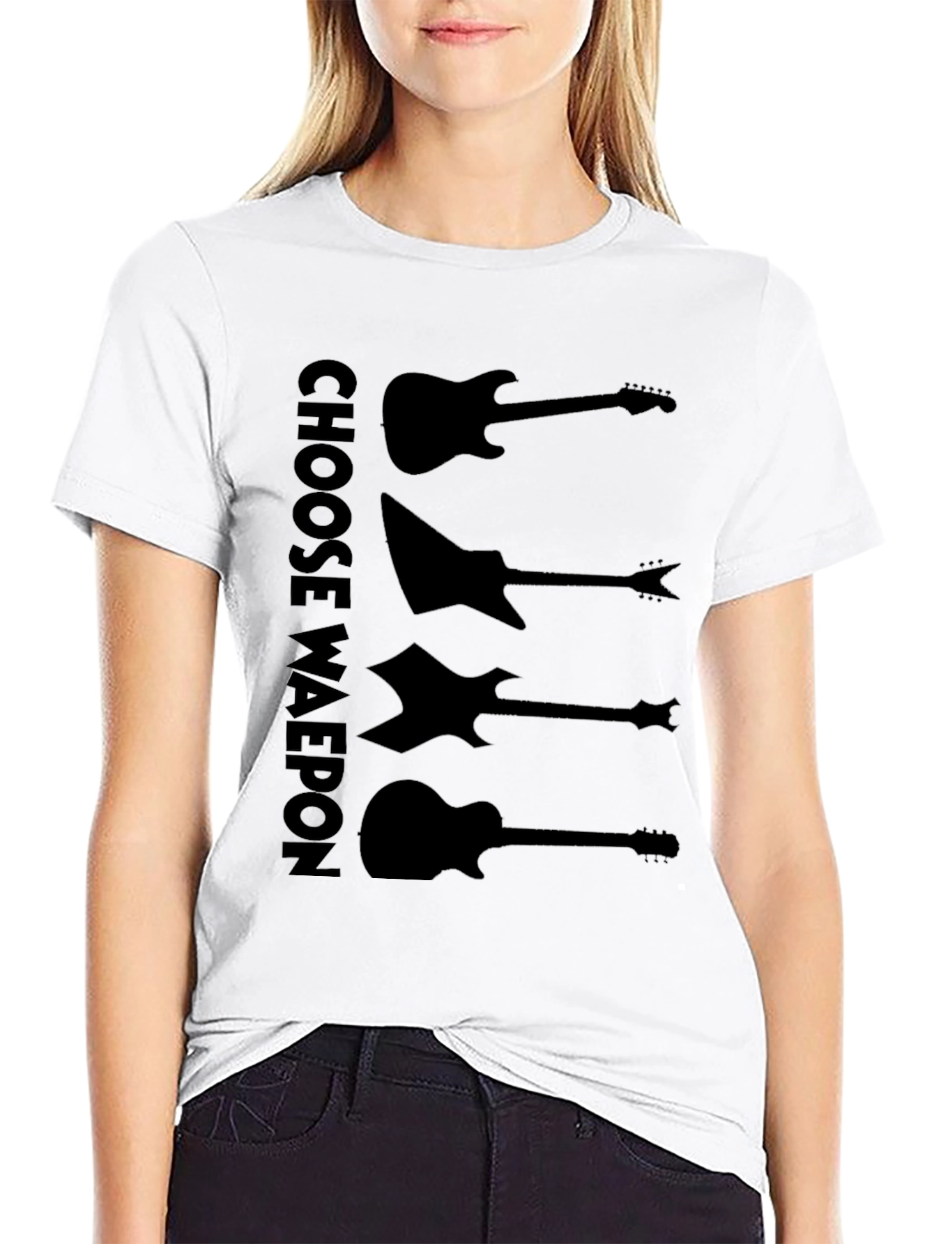 Choose Weapon Guitar T-Shirt