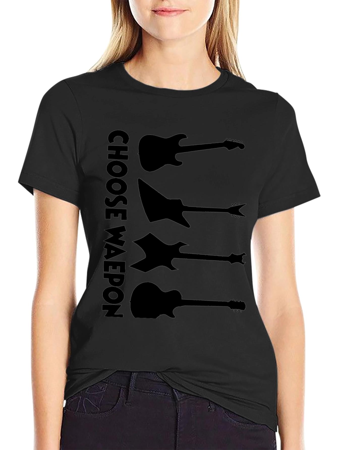 Choose Weapon Guitar T-Shirt