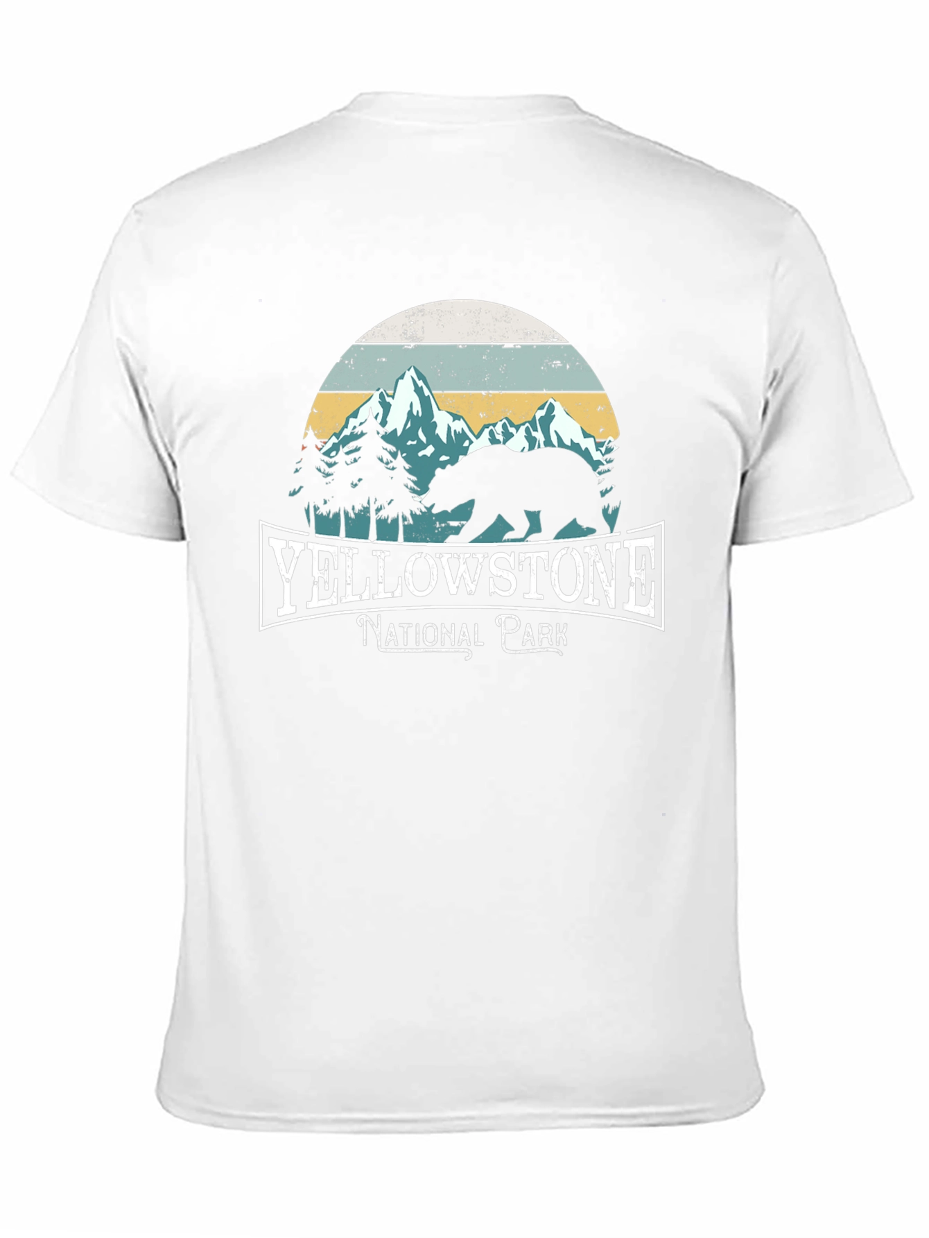 Yellowstone National Park Black T-Shirt