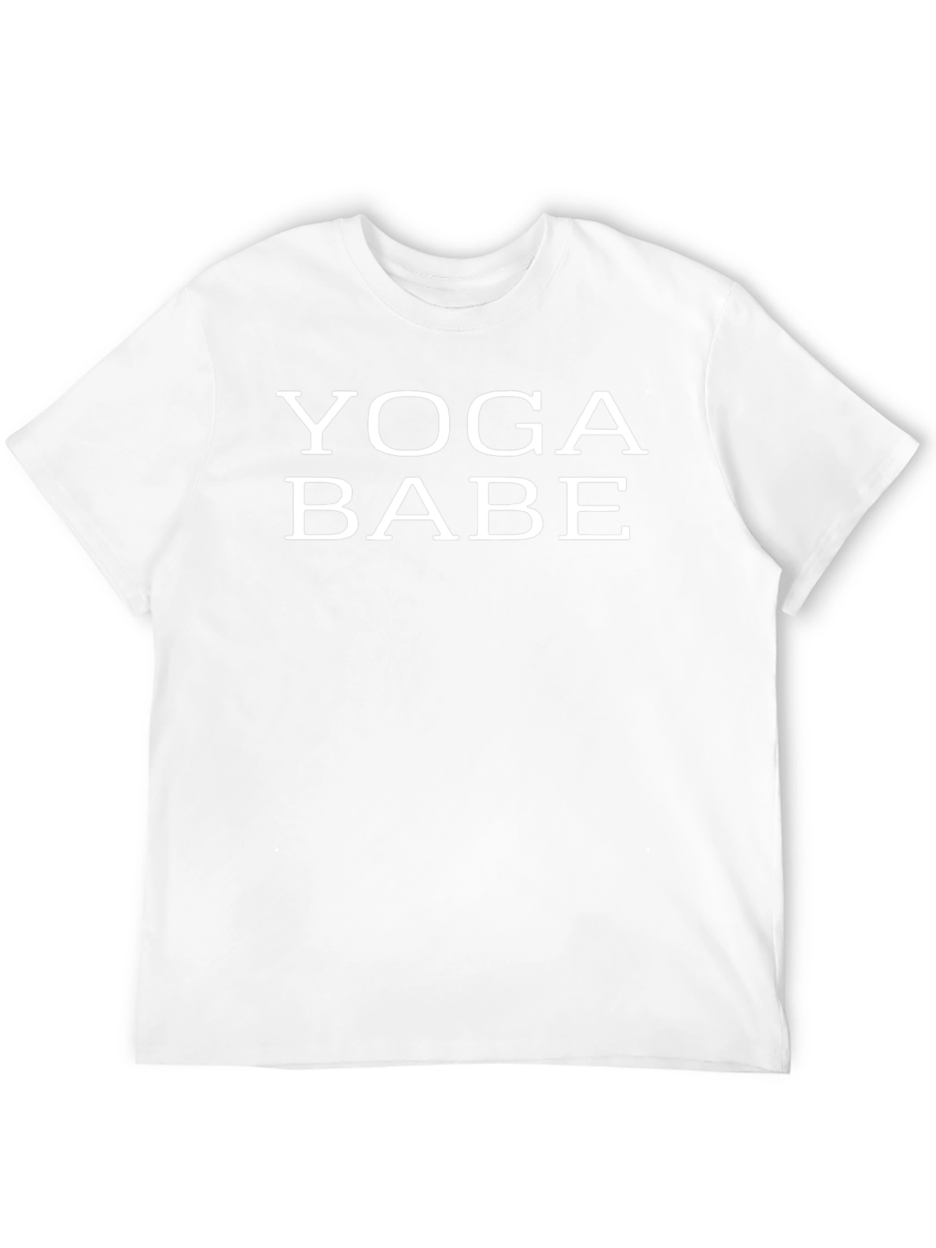 Yoga Babe Graphic T-Shirt - Black Cotton Tee