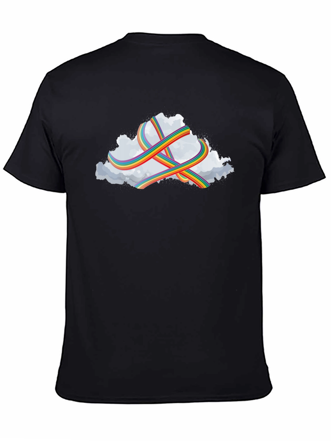 Rainbow Cloud T-Shirt: Stylish Comfort