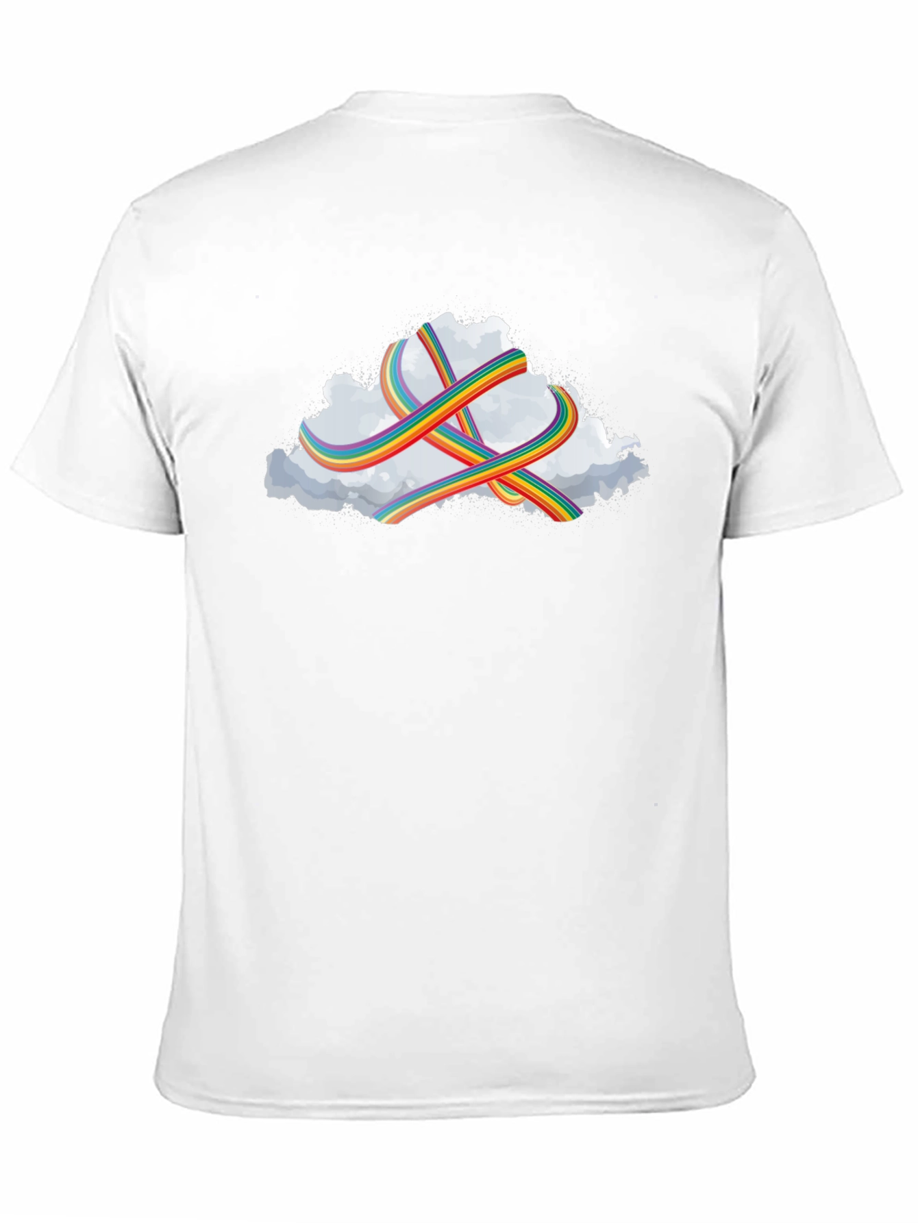 Rainbow Cloud T-Shirt: Stylish Comfort