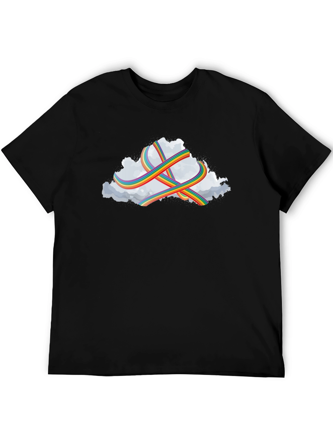 Rainbow Cloud T-Shirt: Stylish Comfort