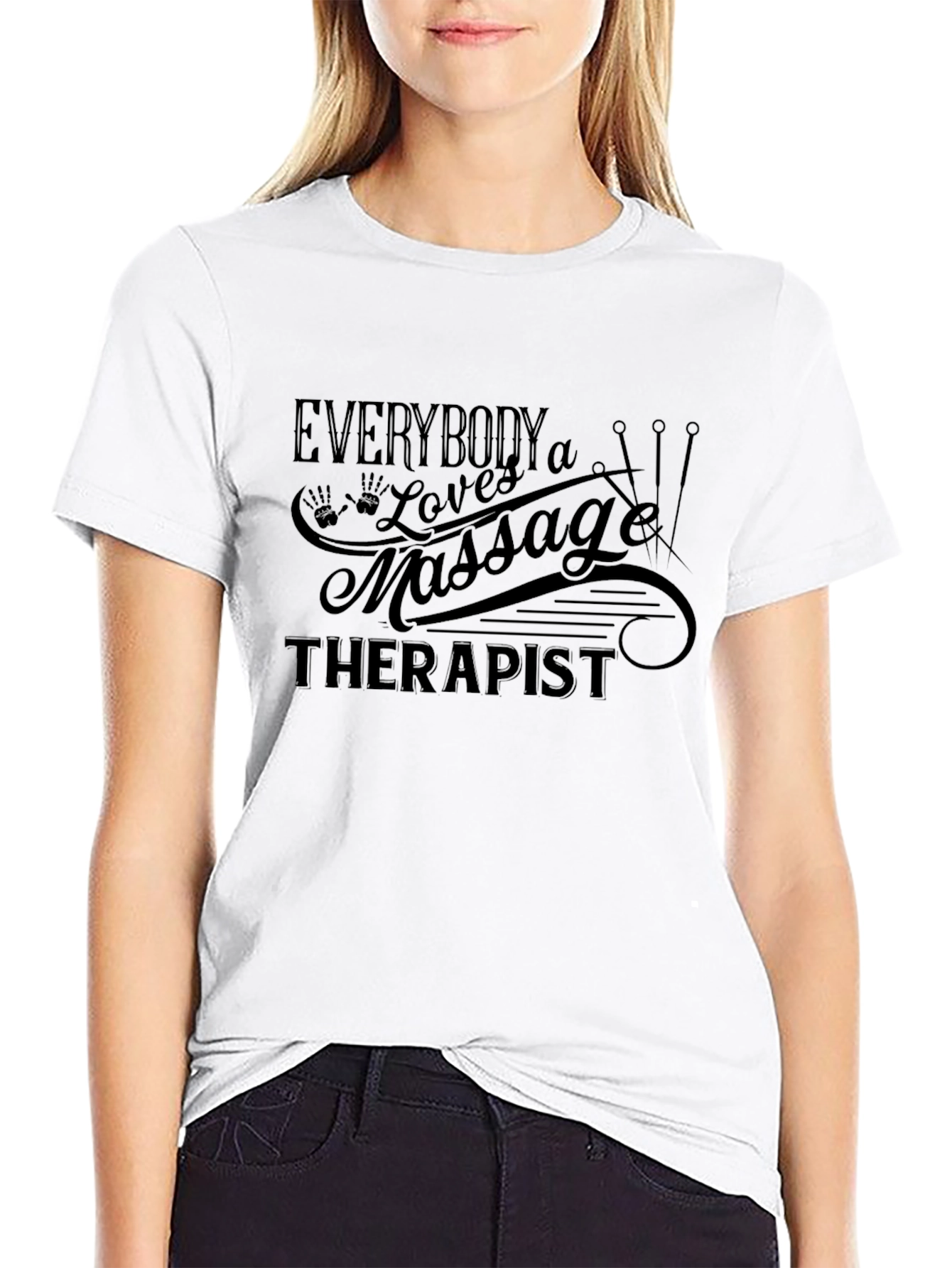 Massage Therapist T-Shirt - Everybody Loves Massage!