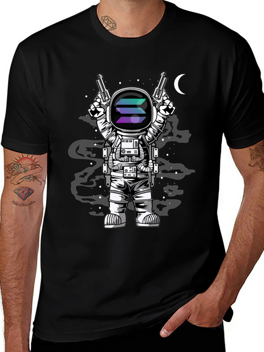 Astronaut Solana Guns T-Shirt