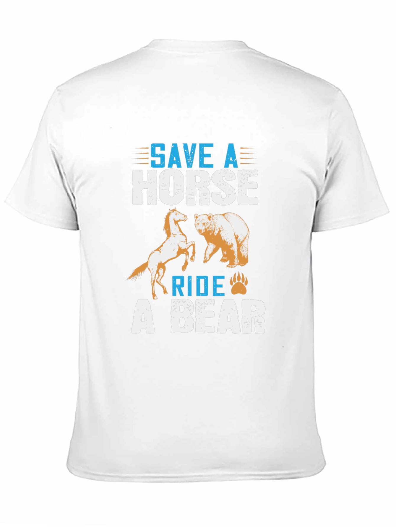 Save a Horse Ride a Bear Graphic Tee