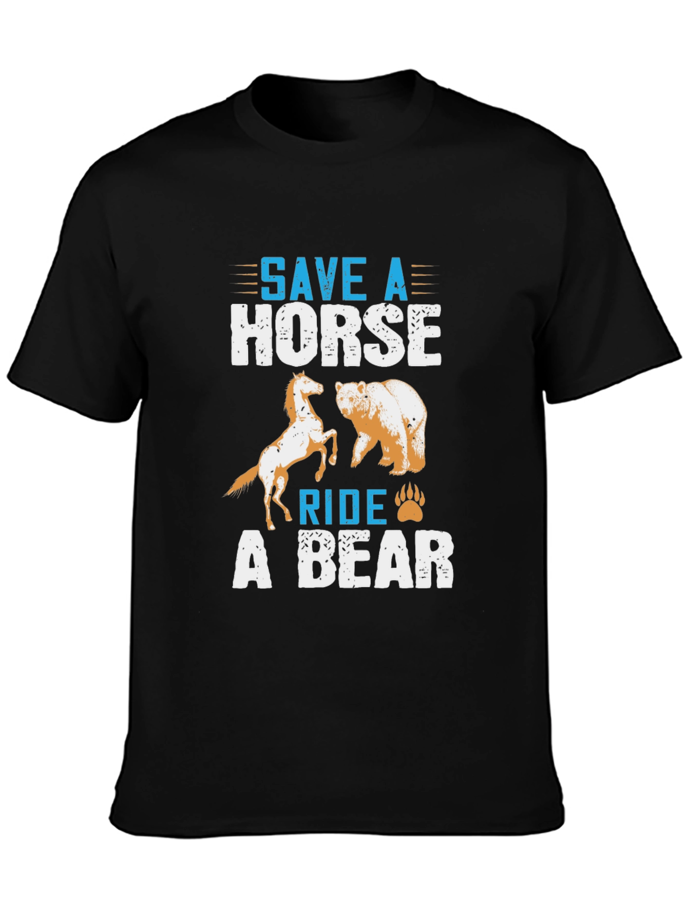Save a Horse Ride a Bear Graphic Tee