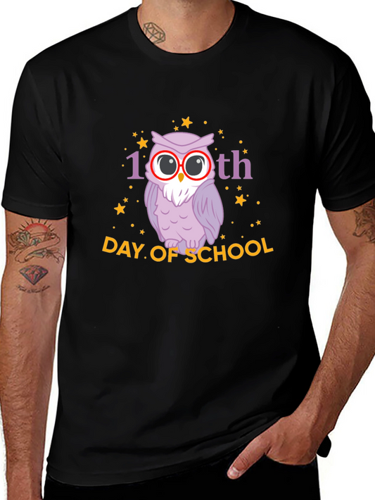 100th Day Of School Owl T-shirt