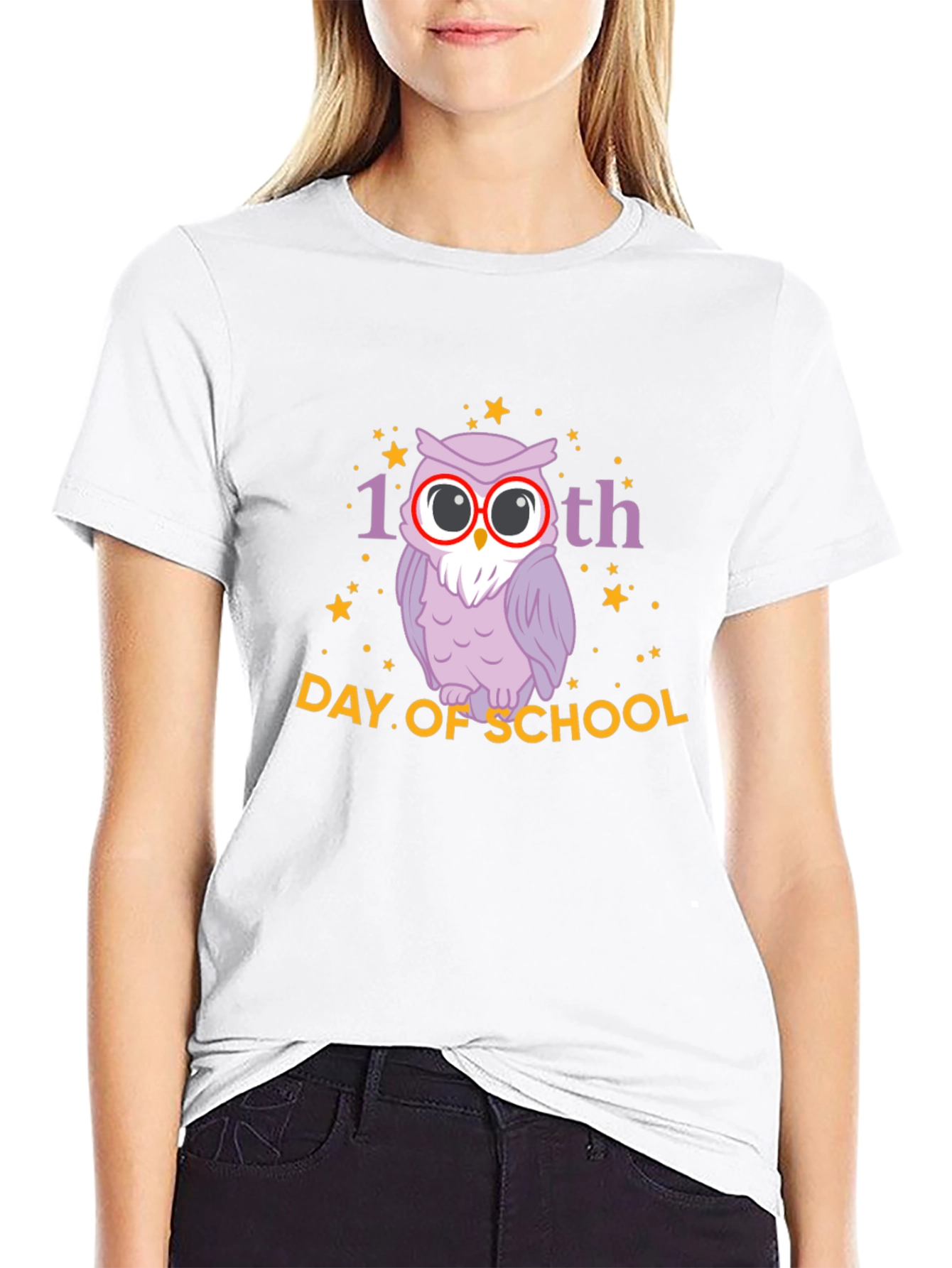 100th Day Of School Owl T-shirt