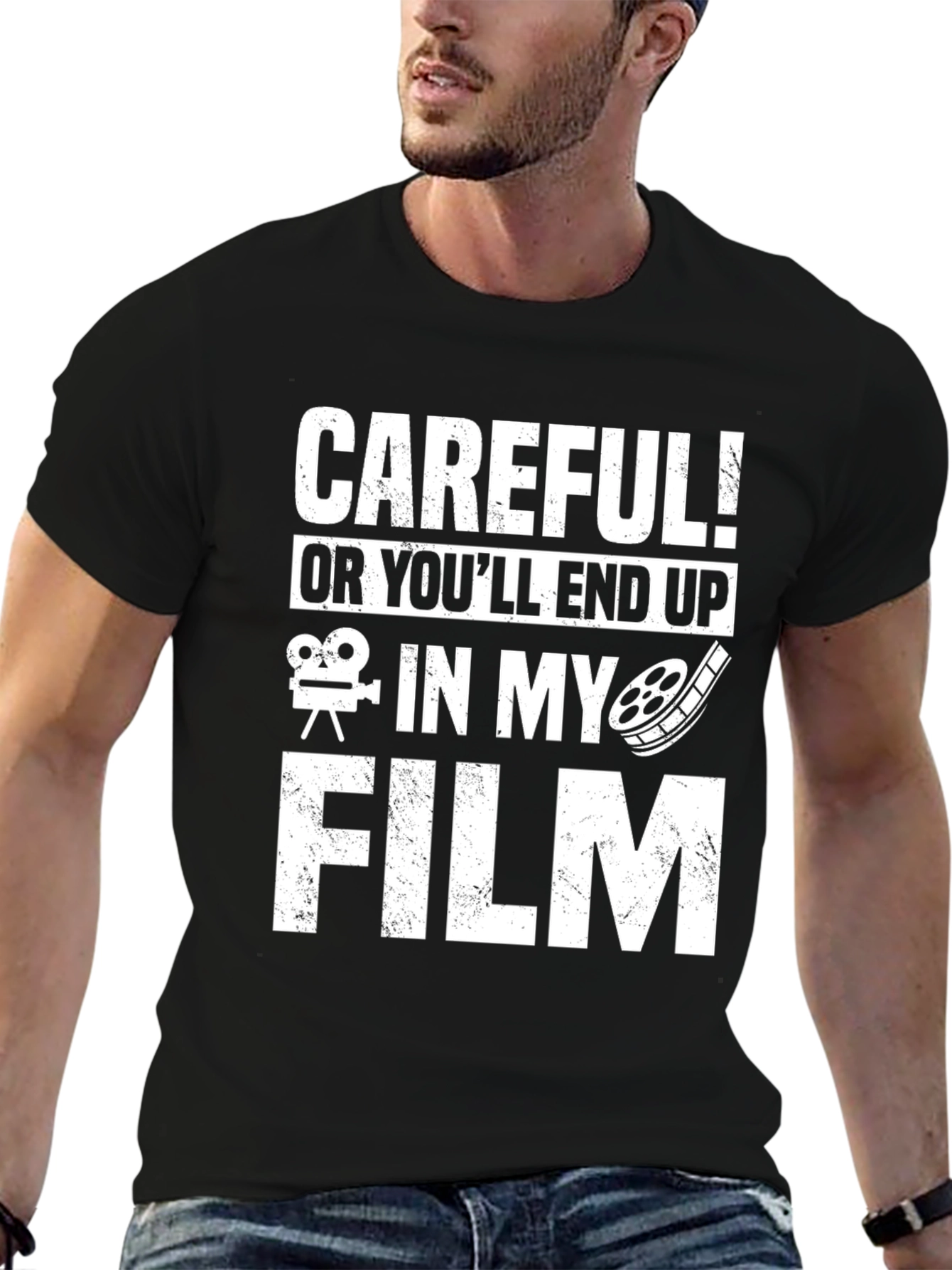 Careful! Ill End Up In My Film T-Shirt
