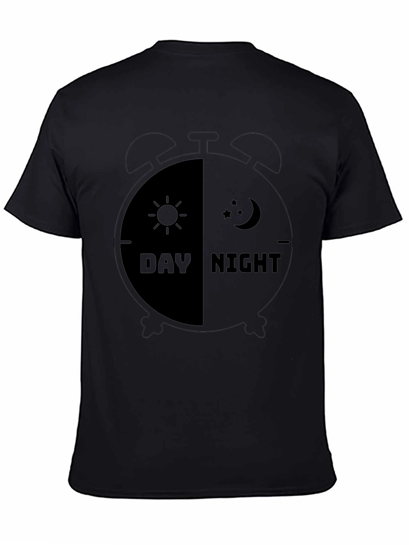 Day Night T-Shirt - Time Duality Tee