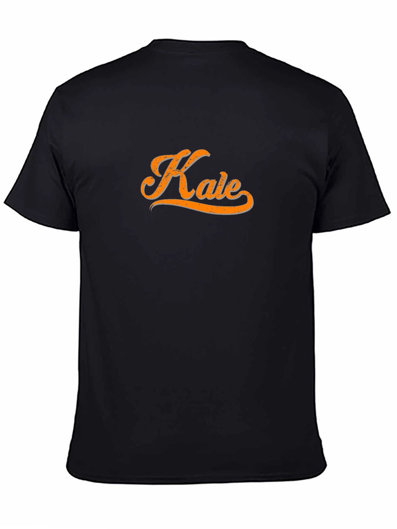 Kale Retro Style T-Shirt - Black