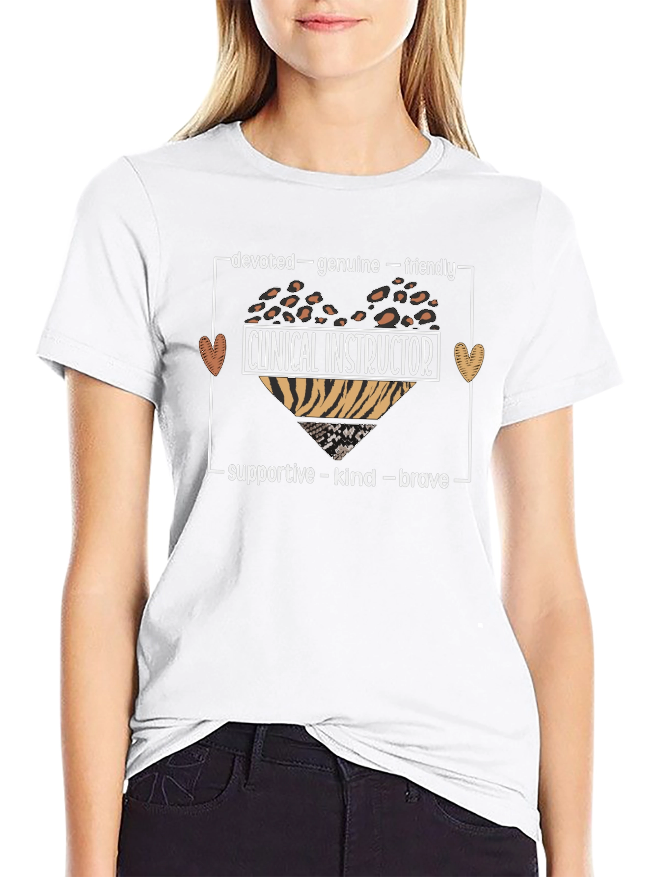 Clinical Instructor Tee - Devoted Genuine Friendly