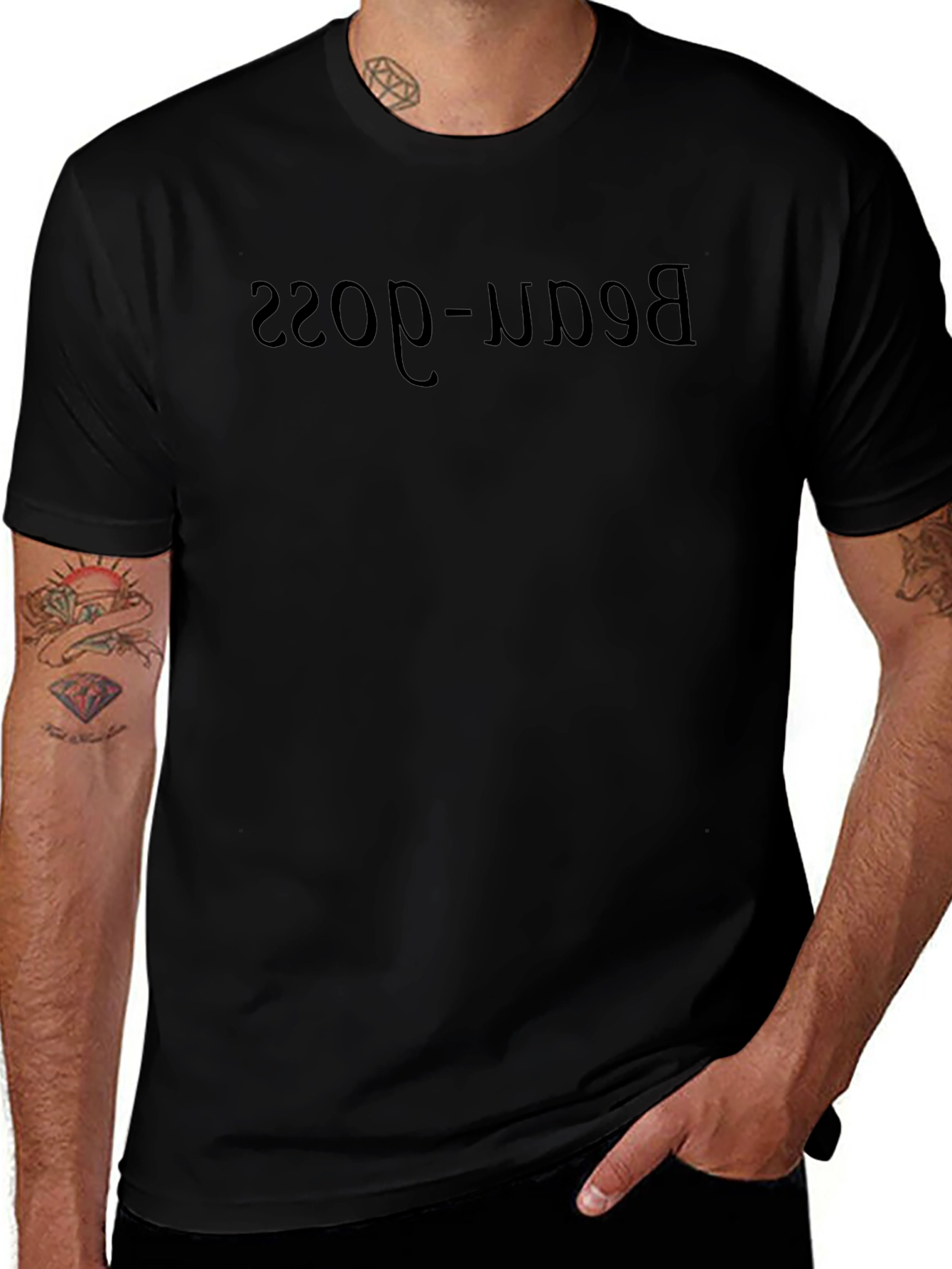 Funny Graphic Tee 220p-u09