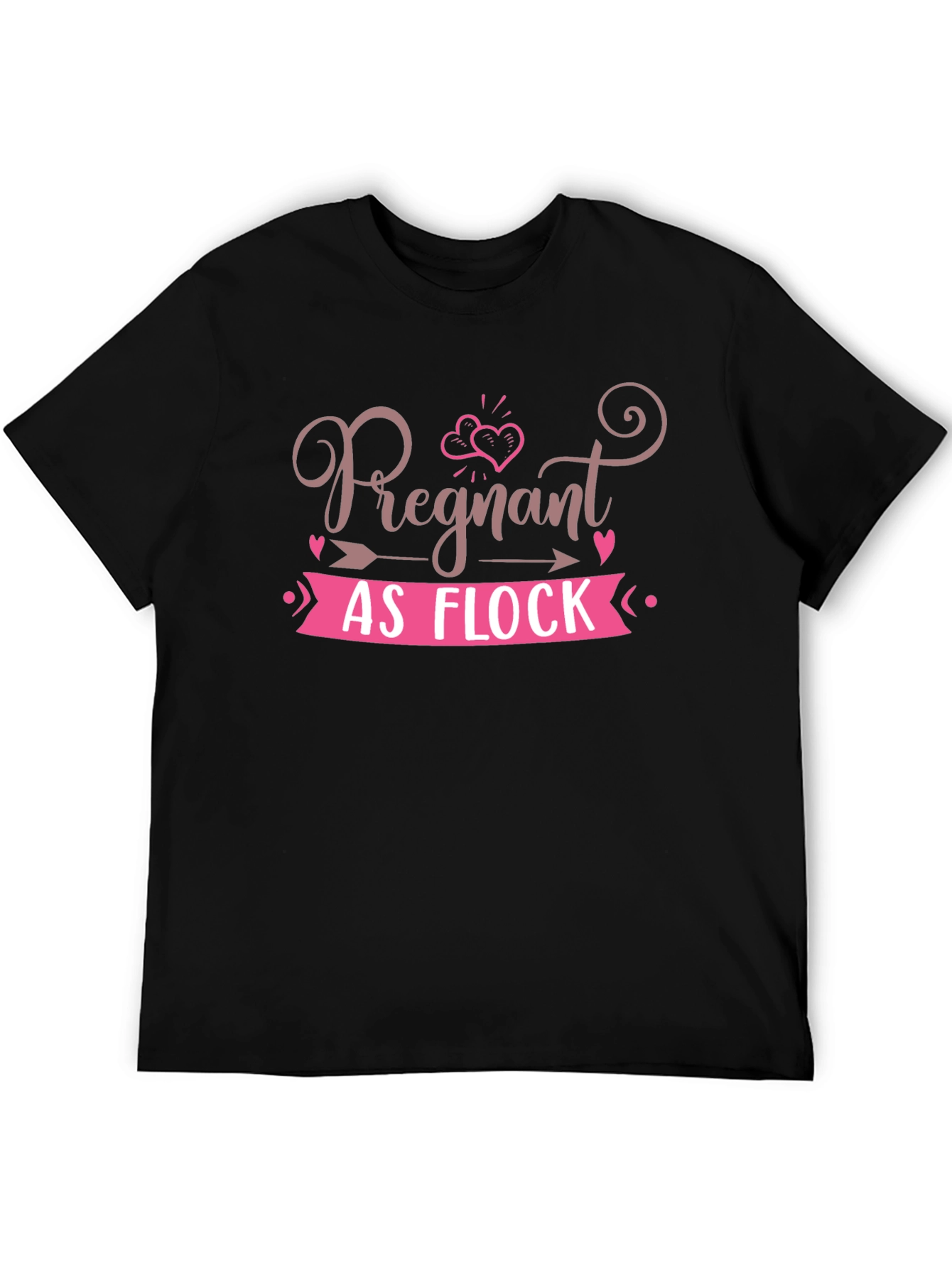 Pregnant As Flock T-Shirt - Cute Pregnancy Tee