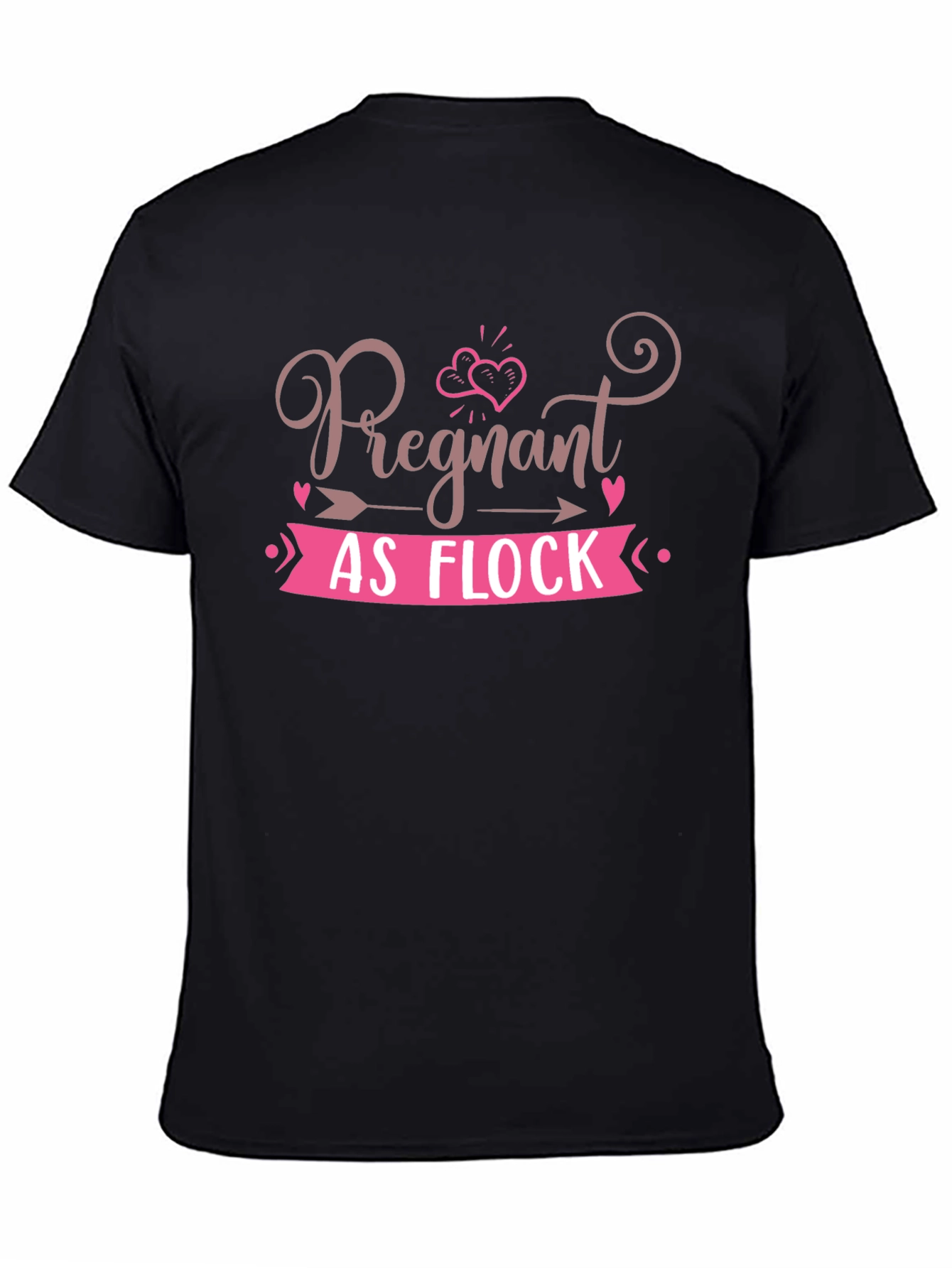 Pregnant As Flock T-Shirt - Cute Pregnancy Tee